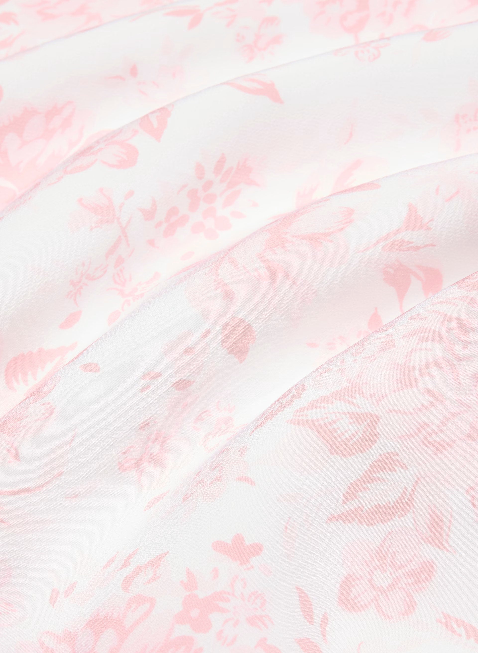 Gazette Dress - WHITE/PINK
