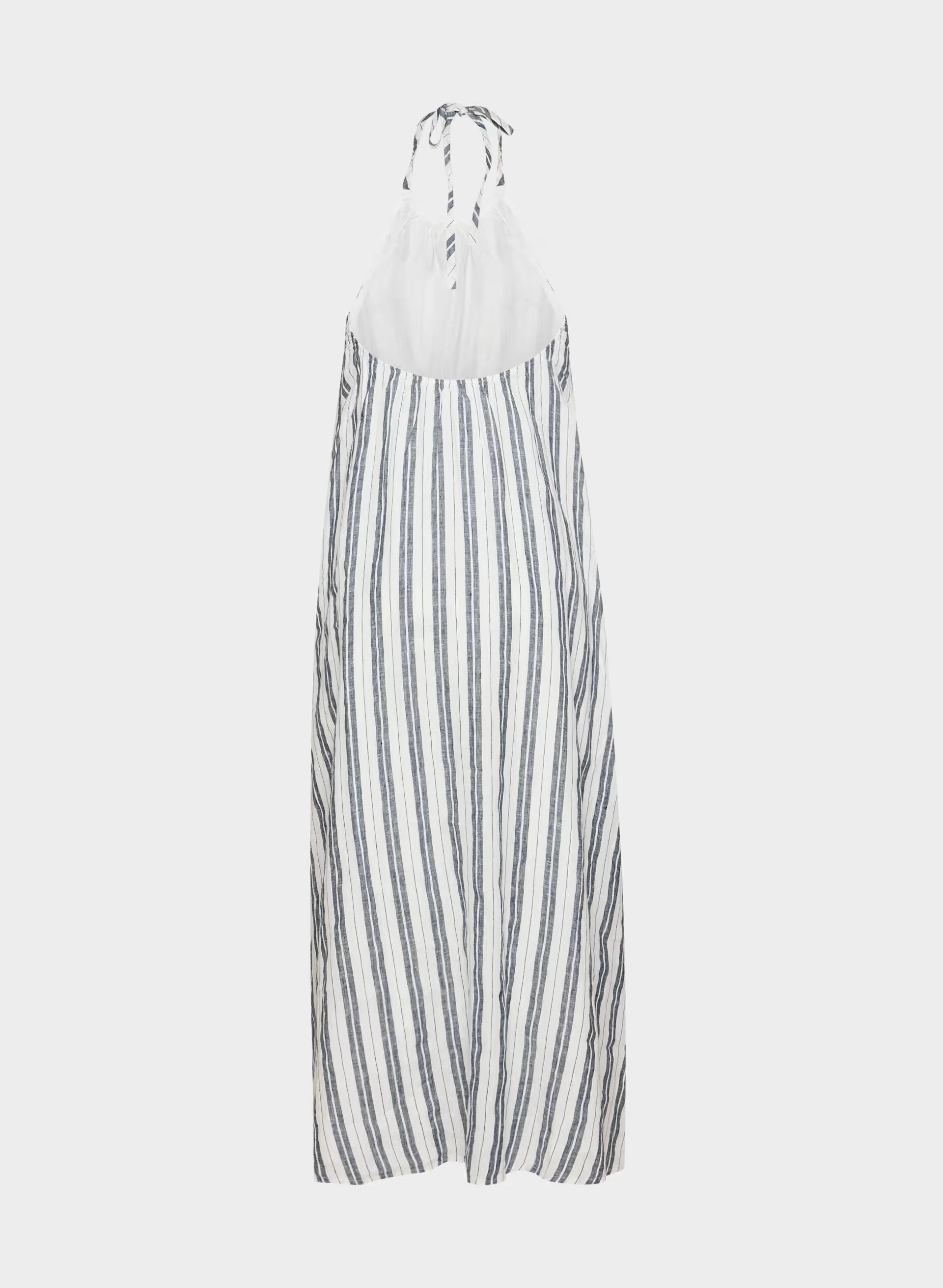 Sunpost Linen Halter Dress - LS STRP OK/ADMRL