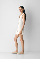 Aria Dress - PowerLinen™ - LIGHT BIRCH