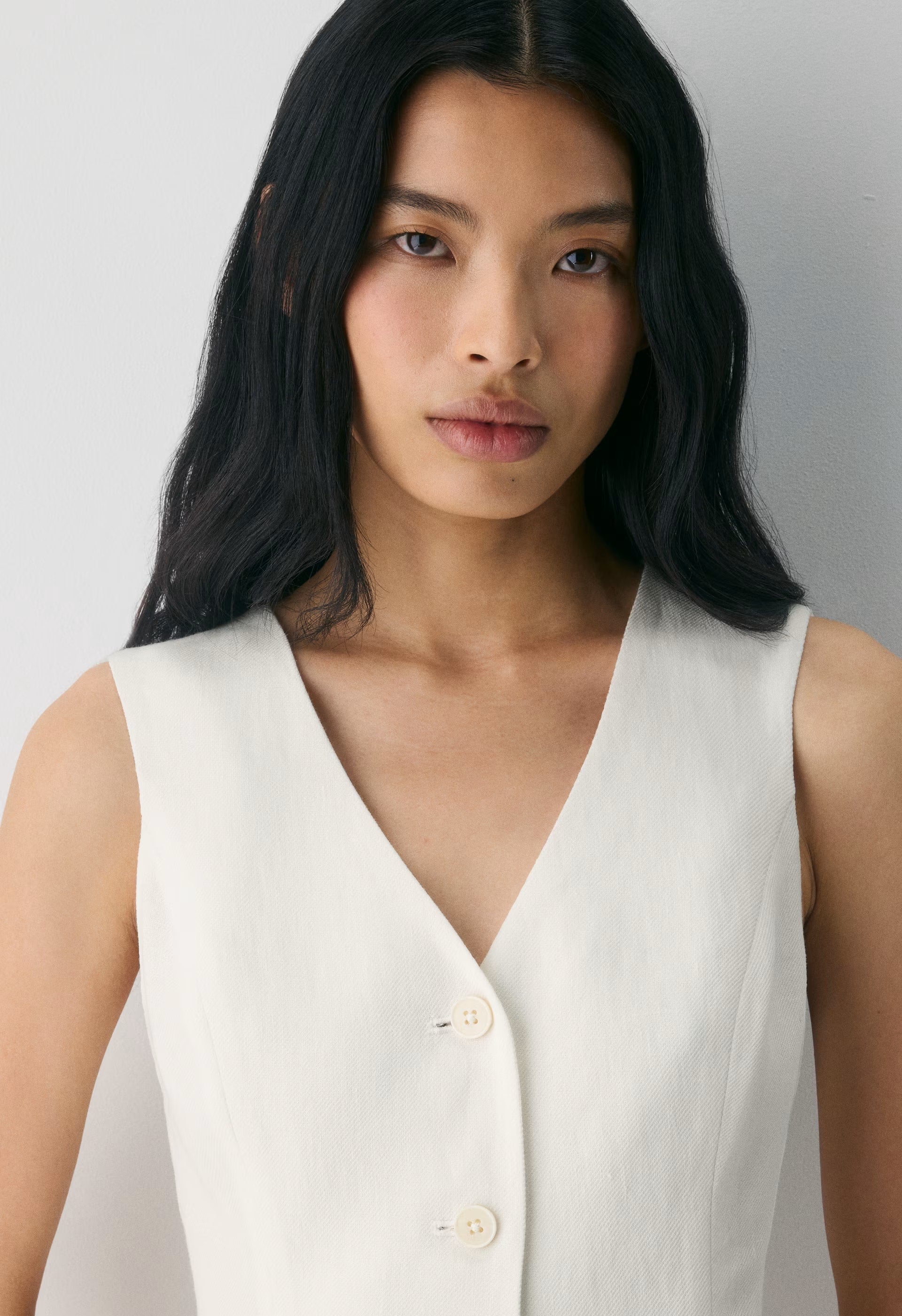 Aria Dress - PowerLinen™ - LIGHT BIRCH