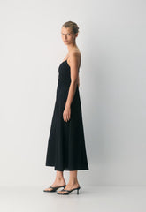 Typescript Cami Dress - BLACK