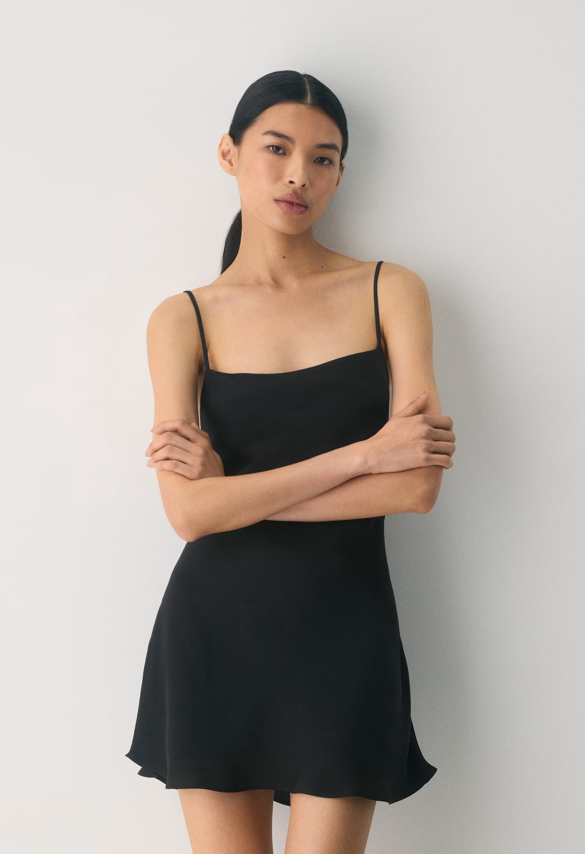 Confession Satin Dress - LEMONADE