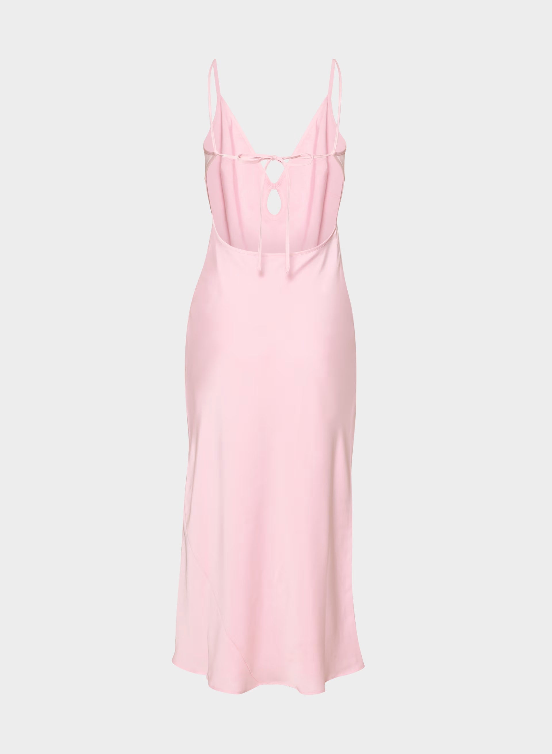 Duskfall Satin Dress - MILKSHAKE PINK