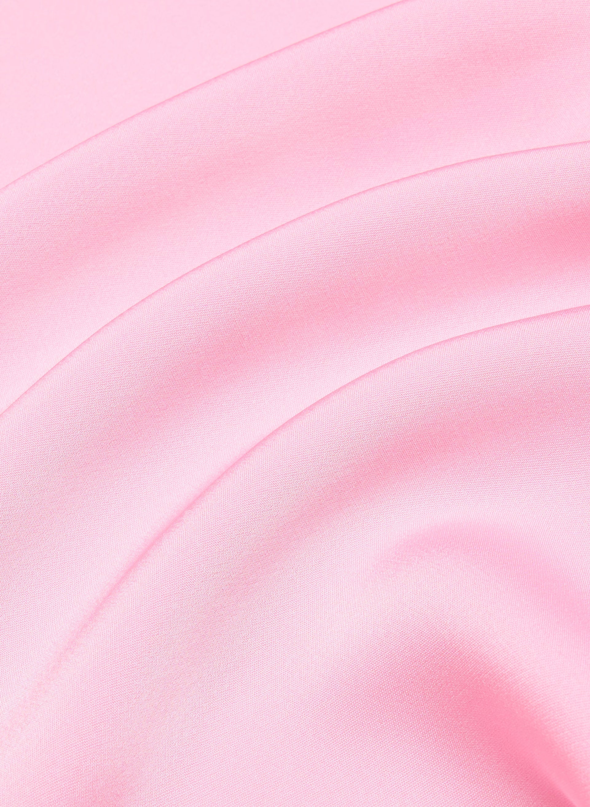 Candela Satin Dress - JELLYBEAN PINK