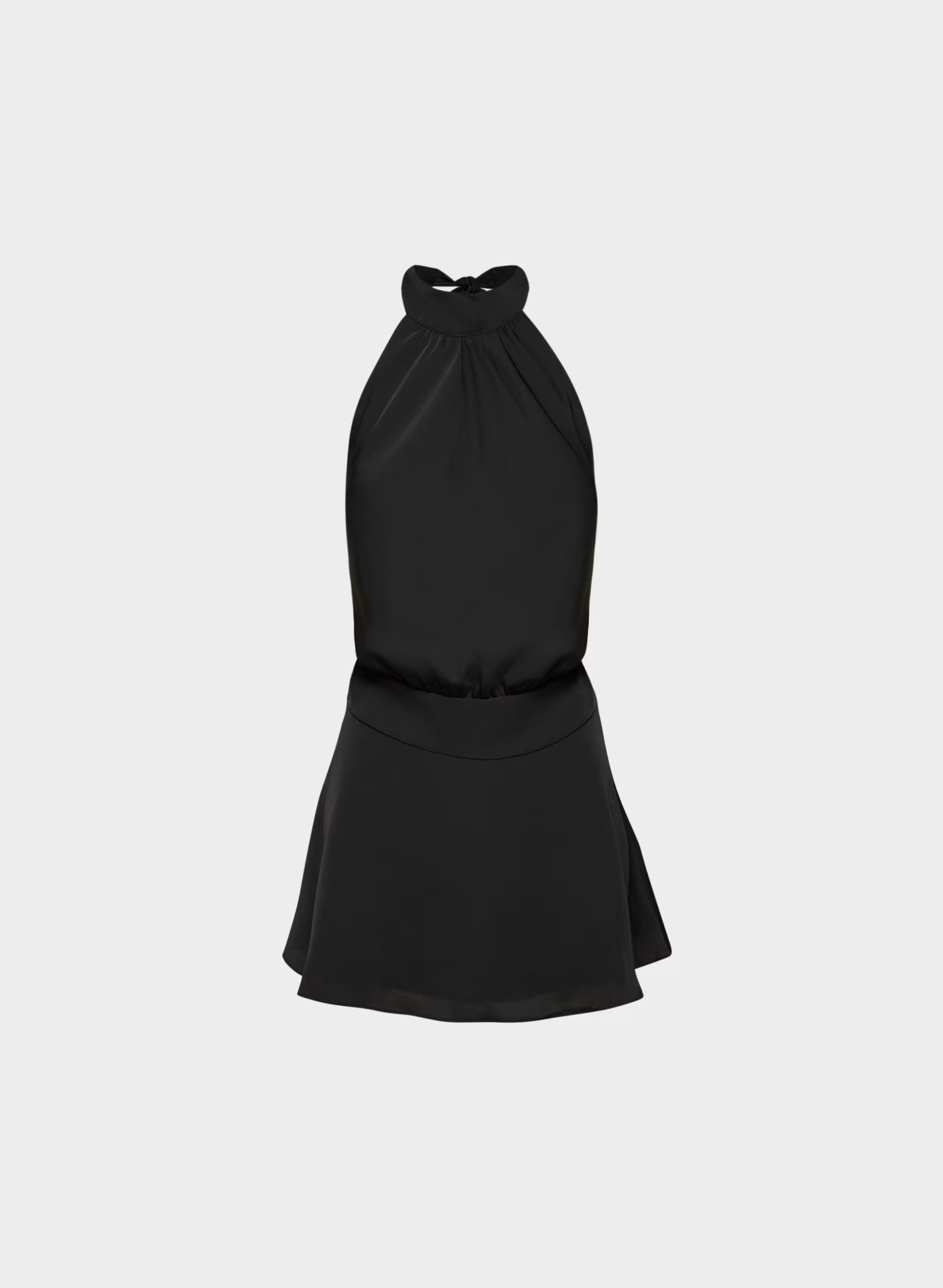 Posse Satin Dress - BLACK