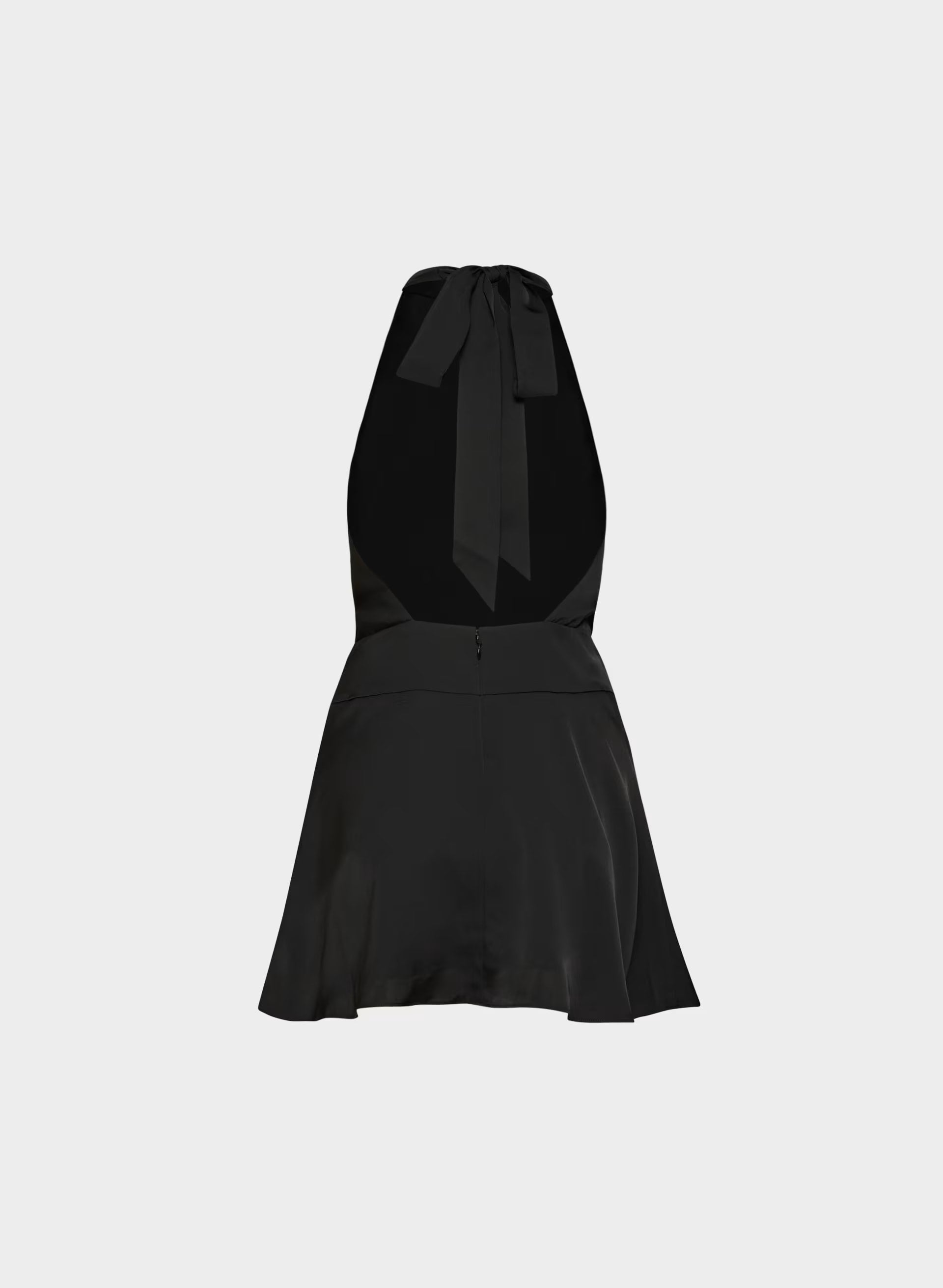 Posse Satin Dress - BLACK