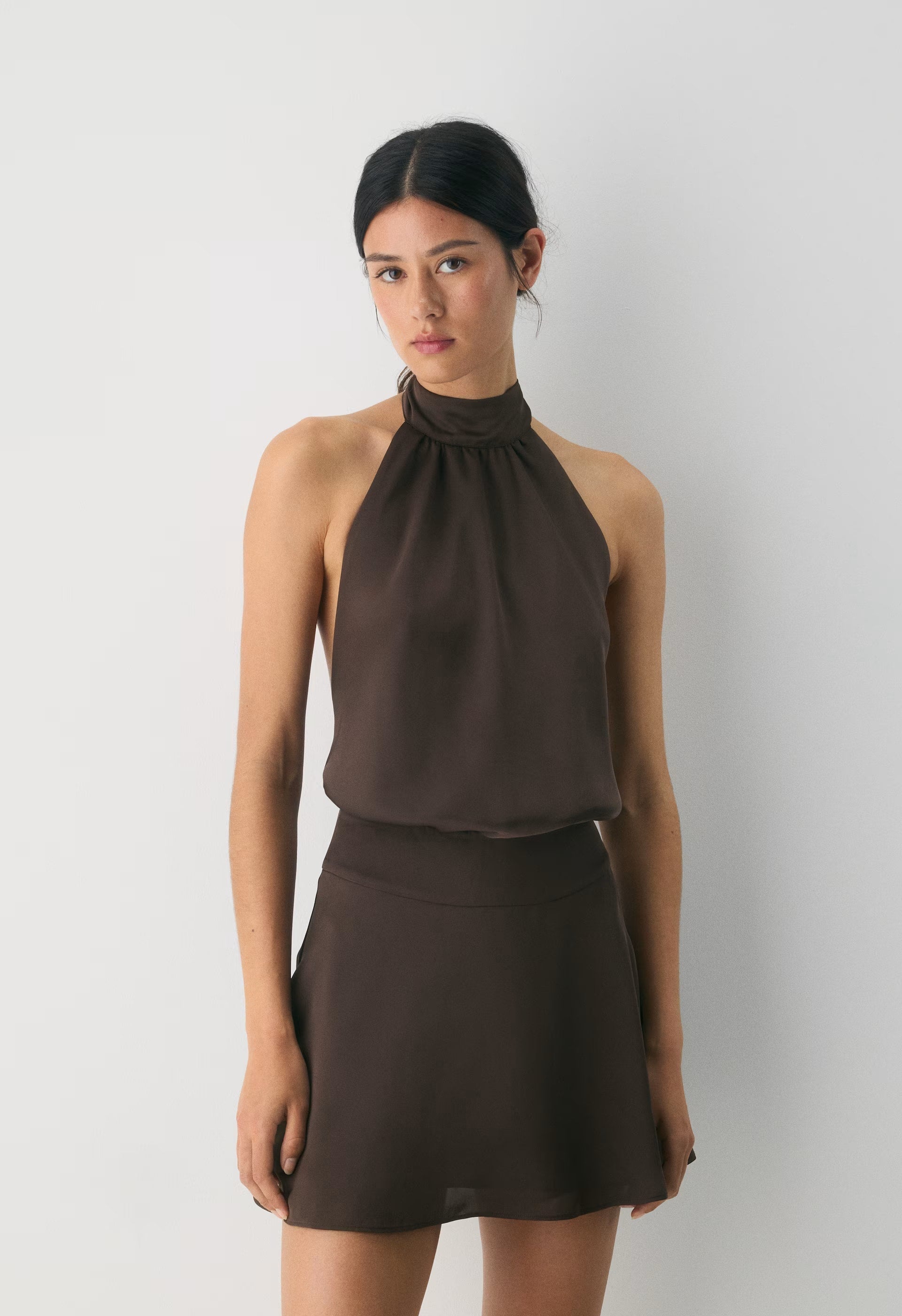Posse Satin Dress - LEMONADE