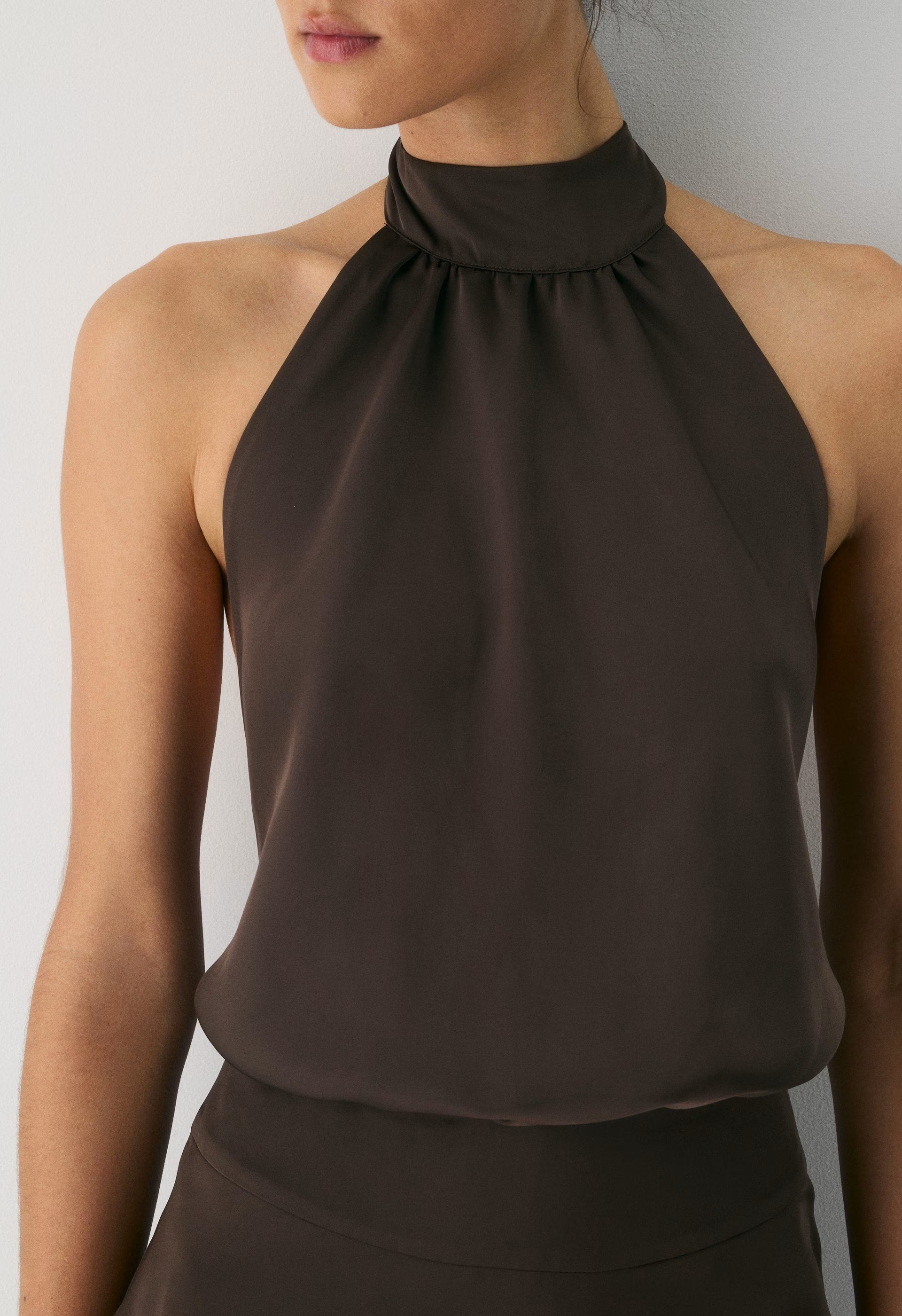 Posse Satin Dress - LEMONADE