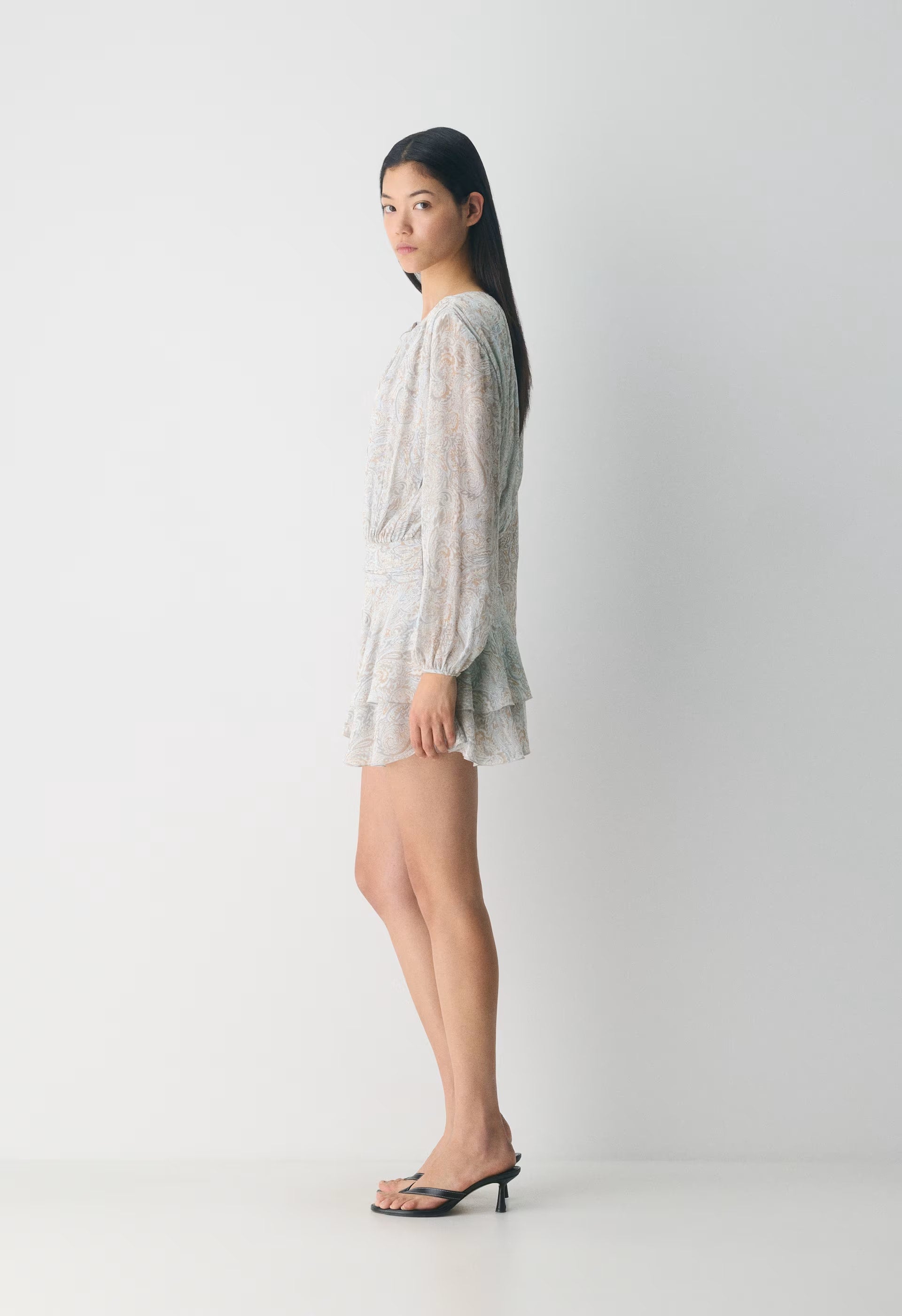 Ruminate Dress - LIGHT MINT/SOFT BROWN