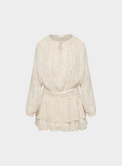 Ruminate Dress - LIGHT MINT/SOFT BROWN