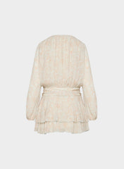 Ruminate Dress - LIGHT MINT/SOFT BROWN