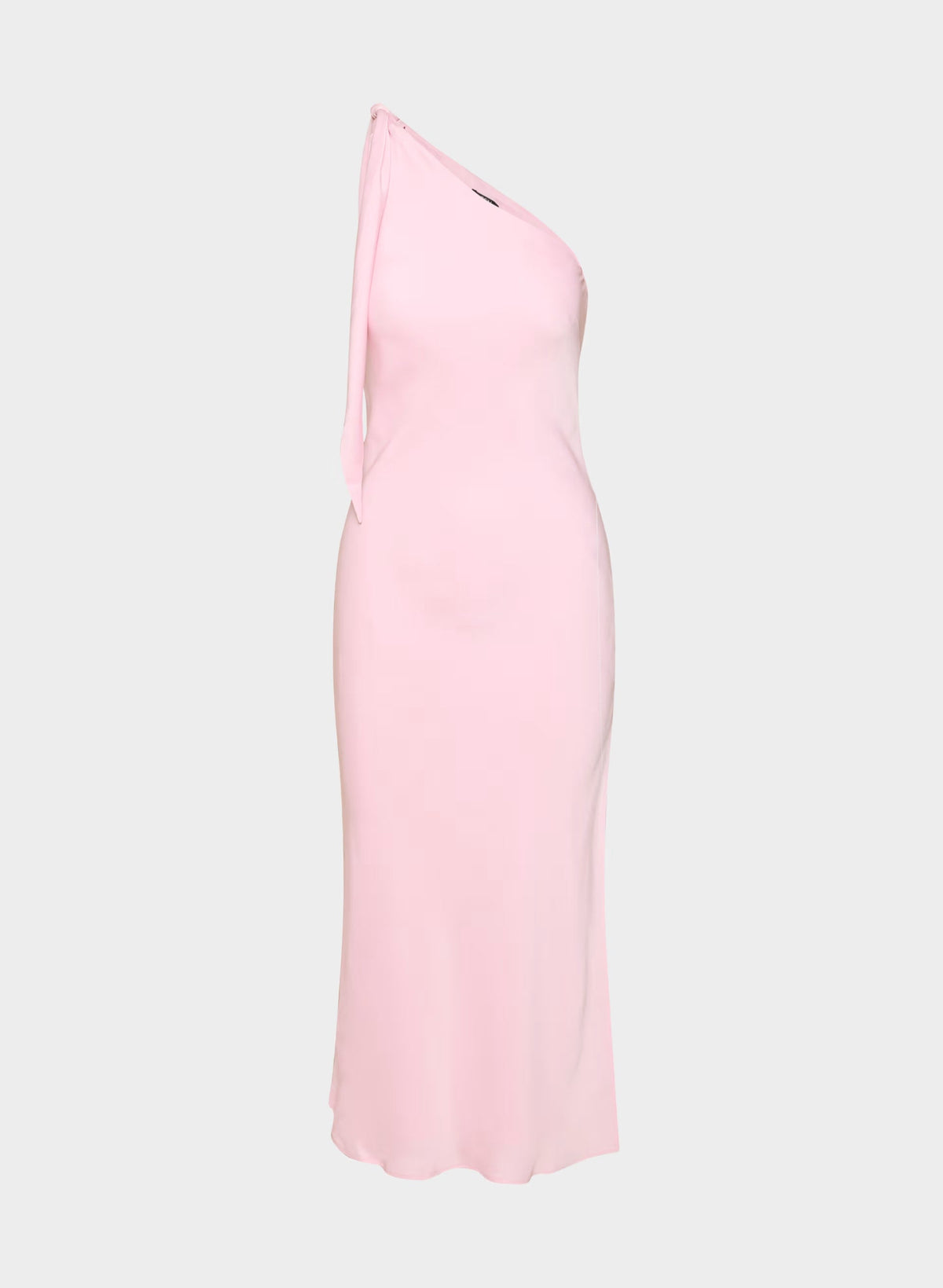 Champagne Satin Dress - MILKSHAKE PINK