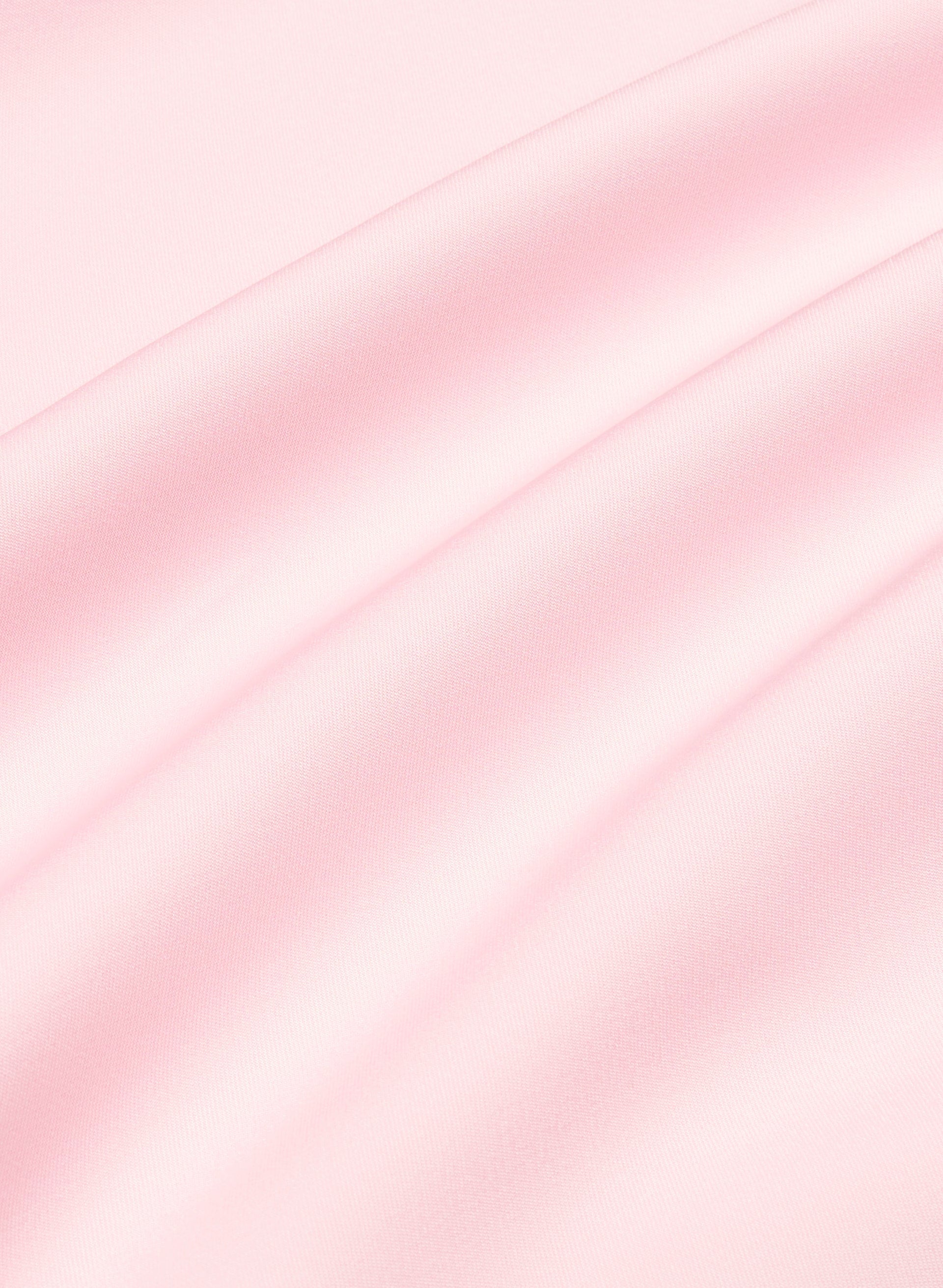 Tidal Satin Halter Dress - MILKSHAKE PINK