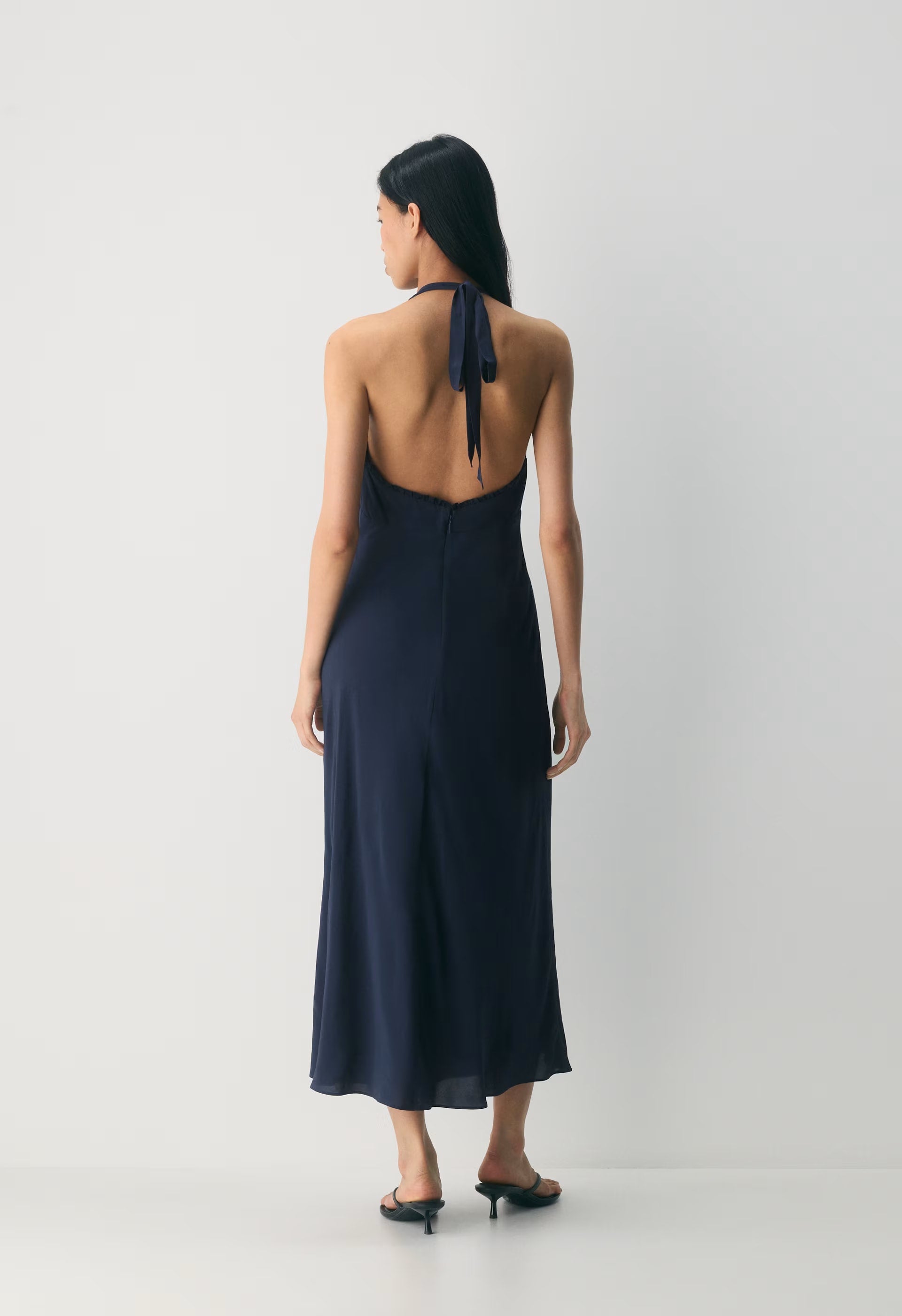 Hedgerow Halter Dress - ADMIRAL