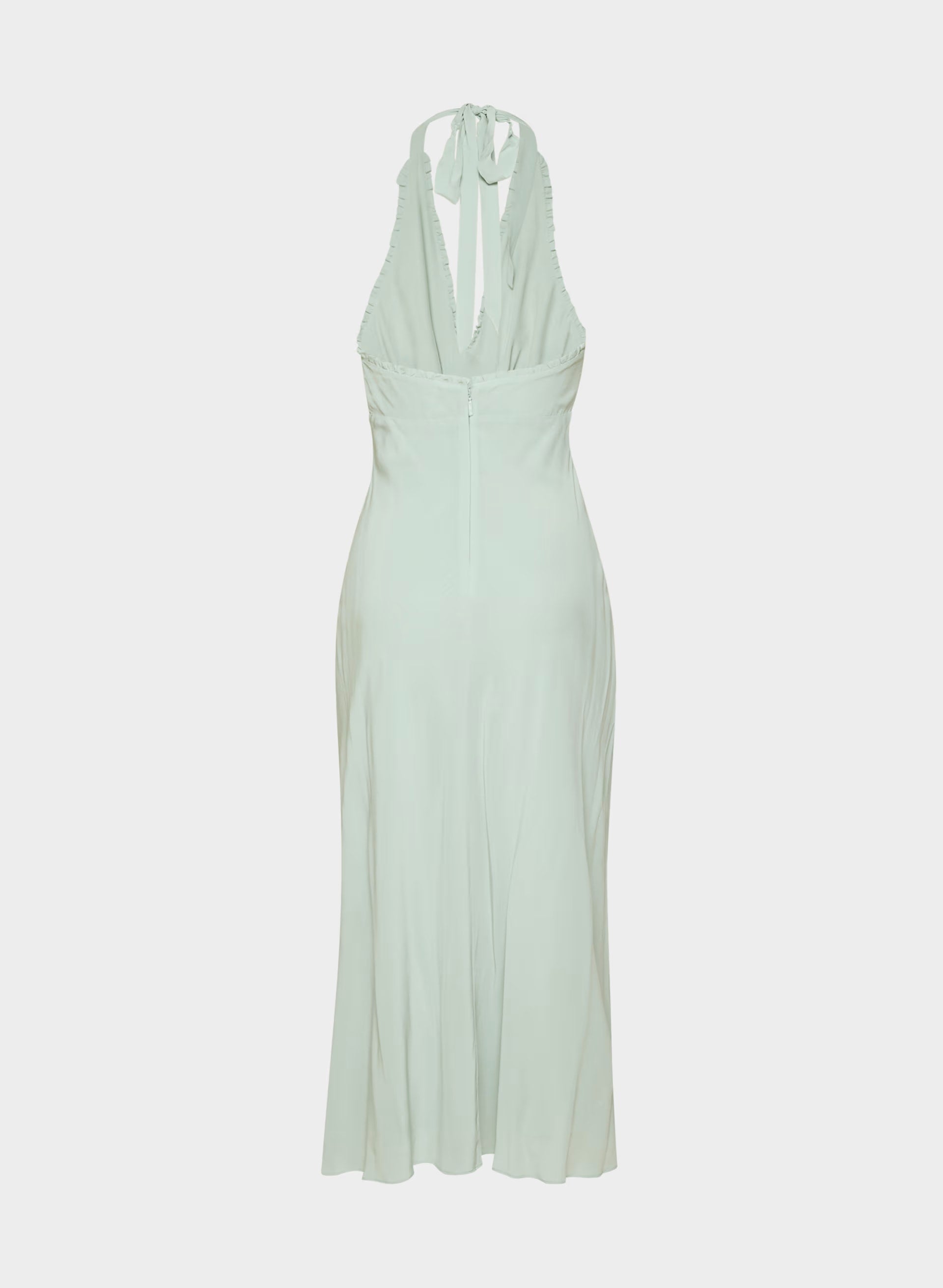 Hedgerow Halter Dress - AGAVE GREEN
