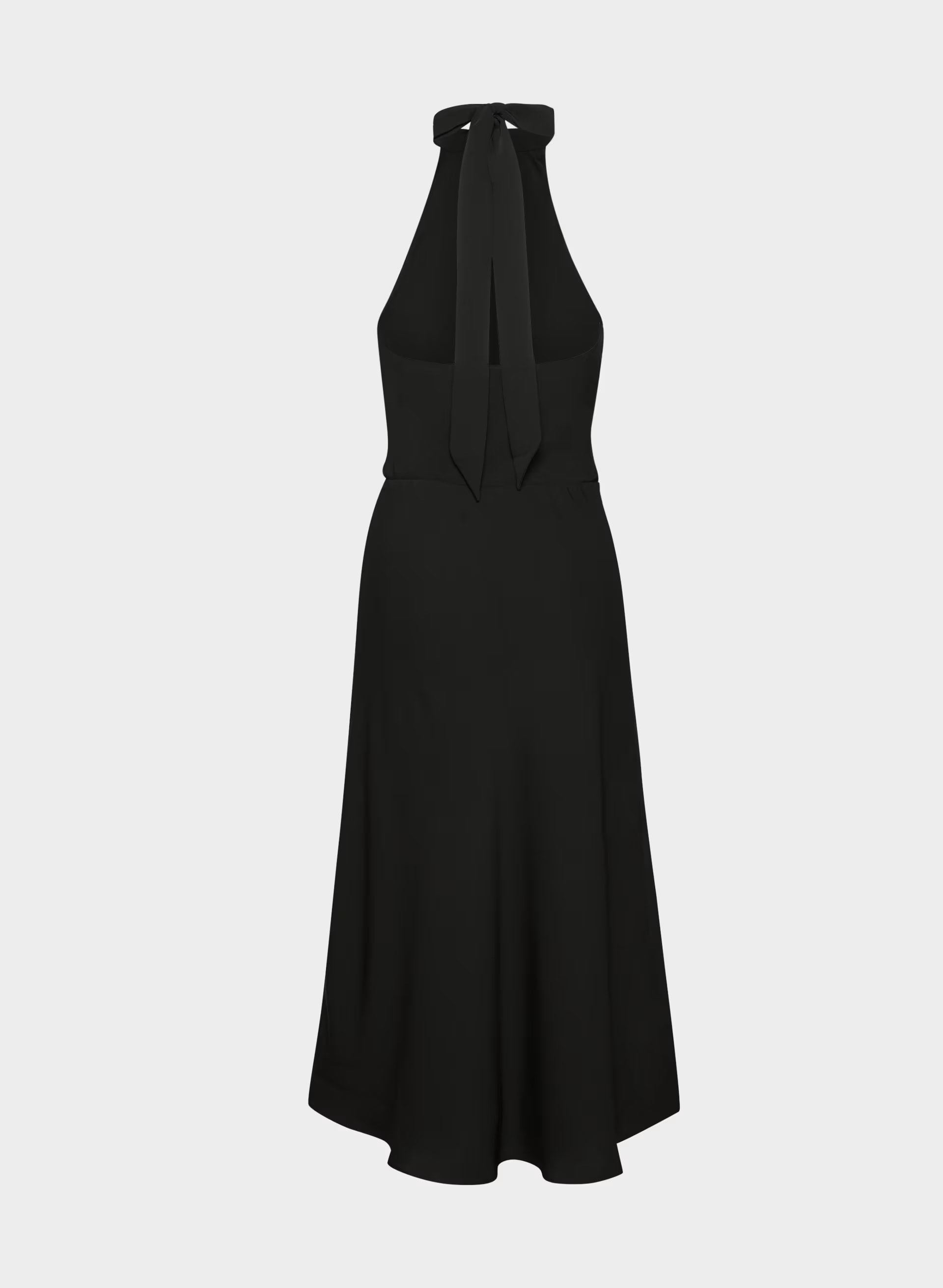 Central Halter Dress - BLACK