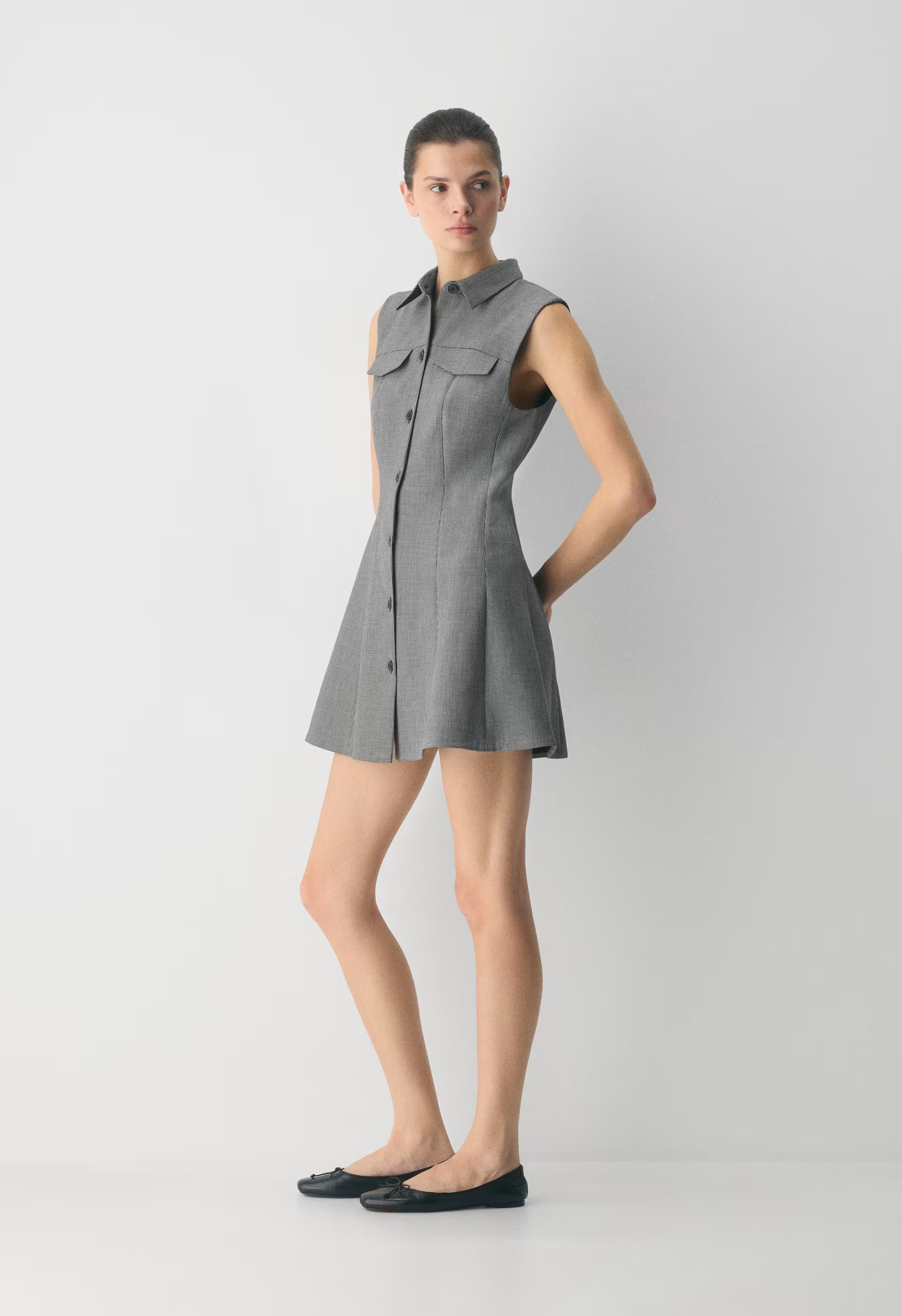 Moxie Dress - Eversential™ - JAKE CHK BLK/ CHROME