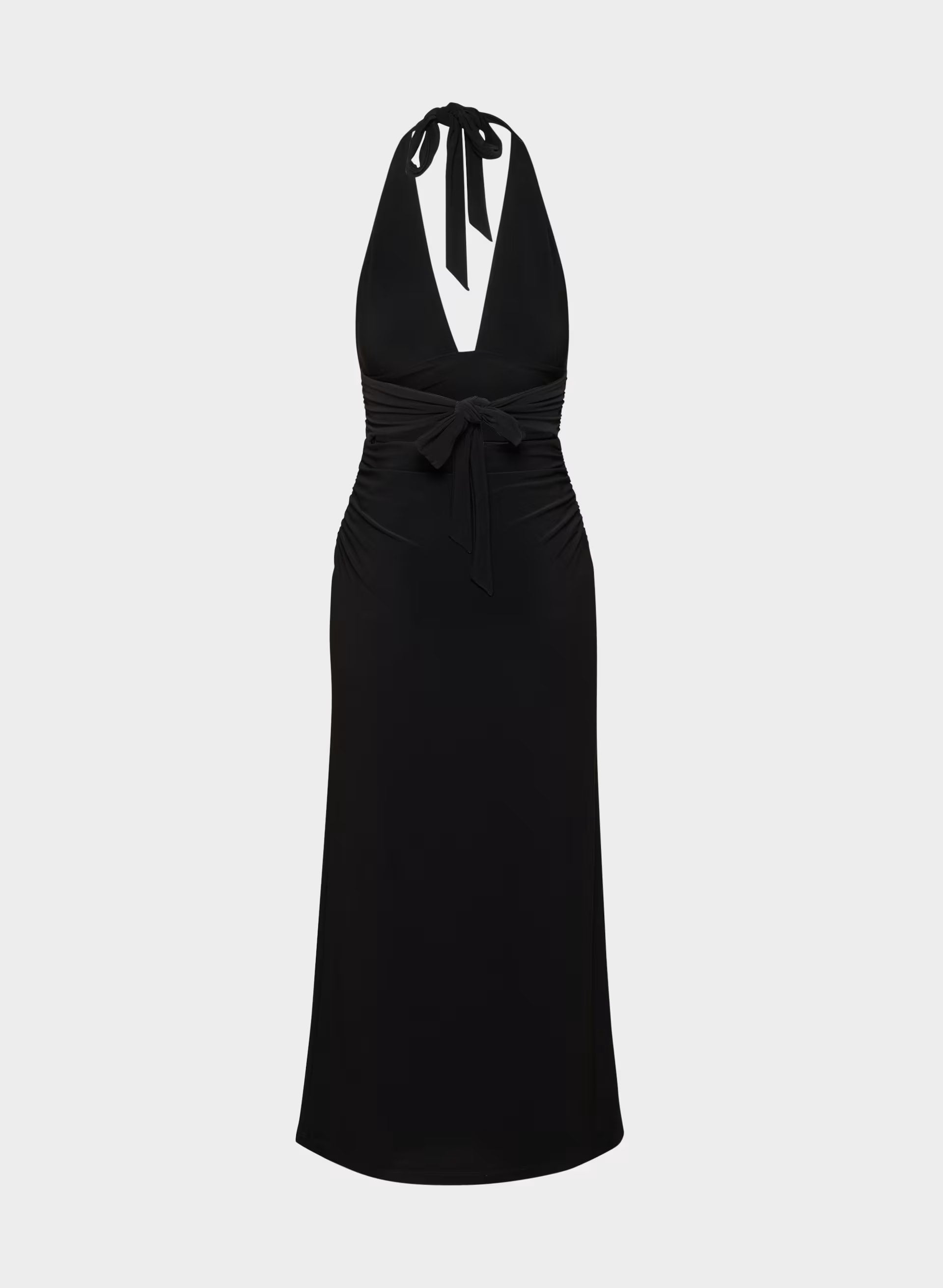 Smooth Matter™ Jazzroom Halter Dress - BLACK