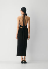 Smooth Matter™ Jazzroom Halter Dress - BLACK