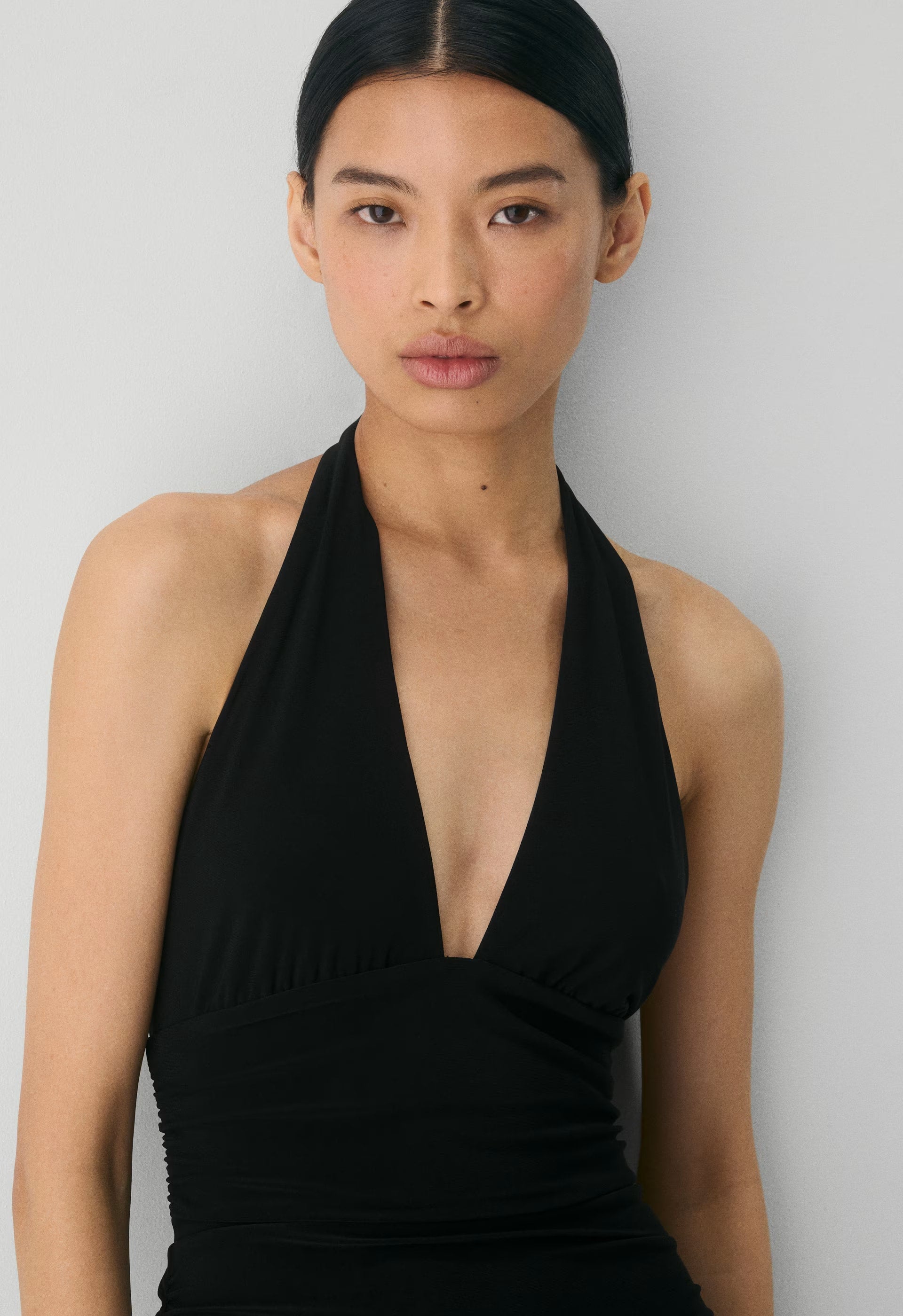 Smooth Matter™ Jazzroom Halter Dress - BLACK