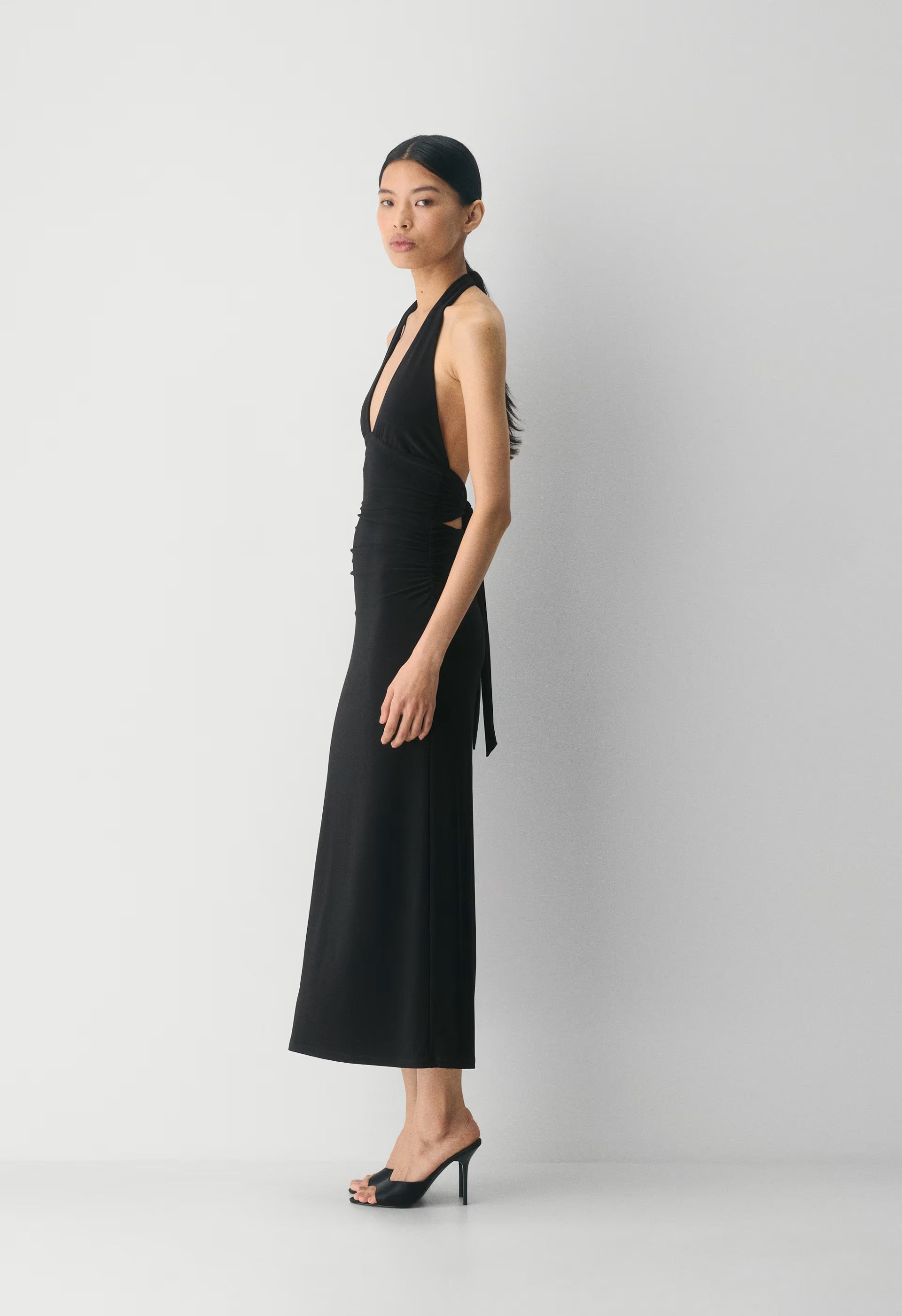 Smooth Matter™ Jazzroom Halter Dress - BLACK