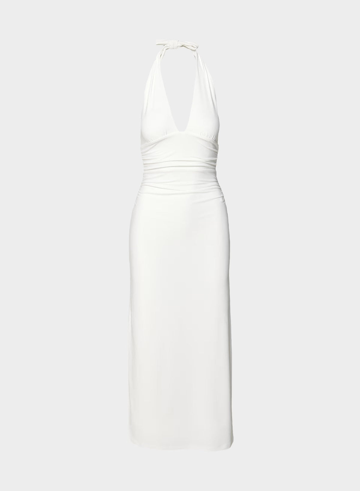 Smooth Matter™ Jazzroom Halter Dress - WHITE