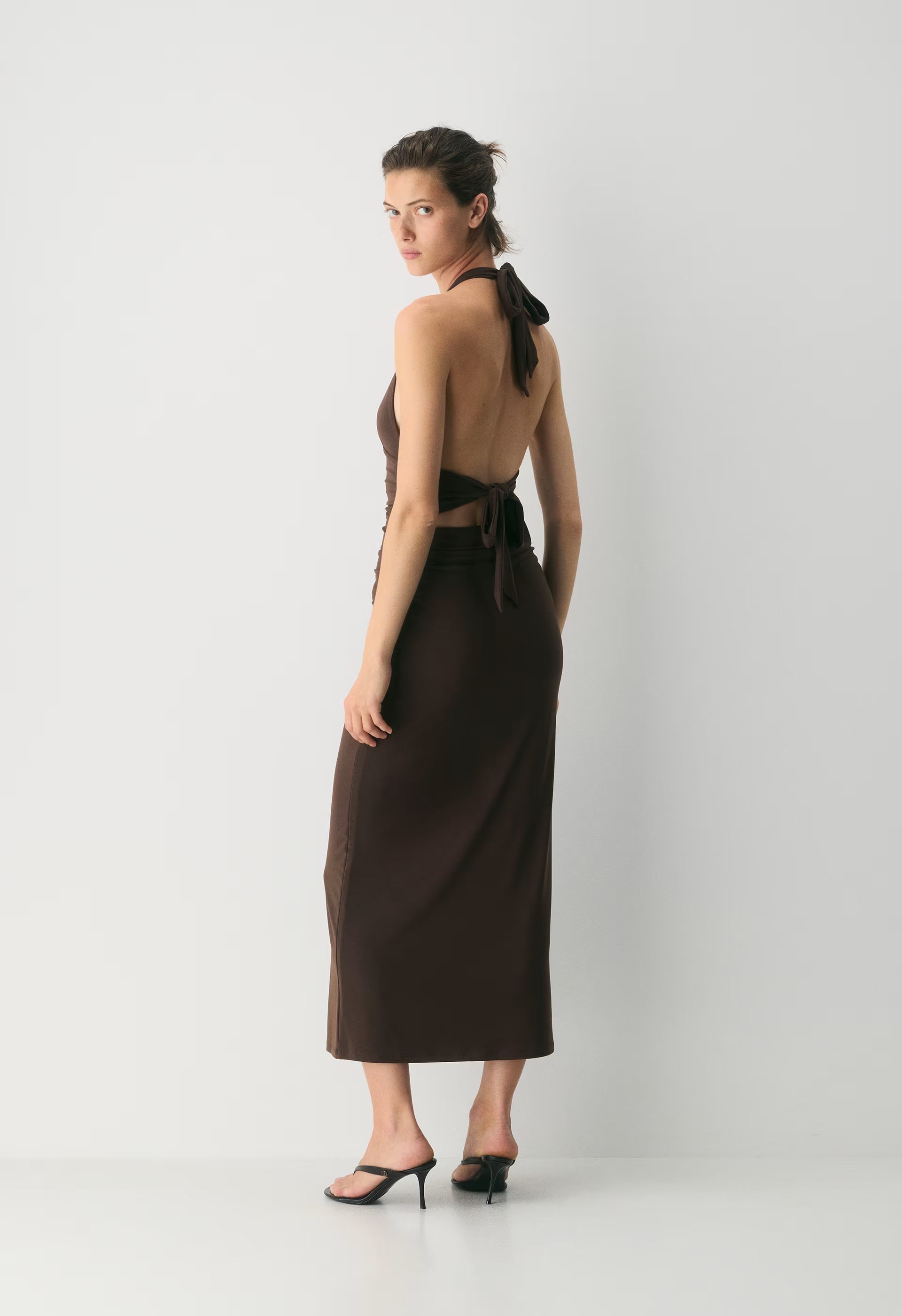 Smooth Matter™ Jazzroom Halter Dress - VINTAGE NAVY