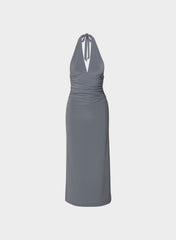 Smooth Matter™ Jazzroom Halter Dress - VINTAGE NAVY