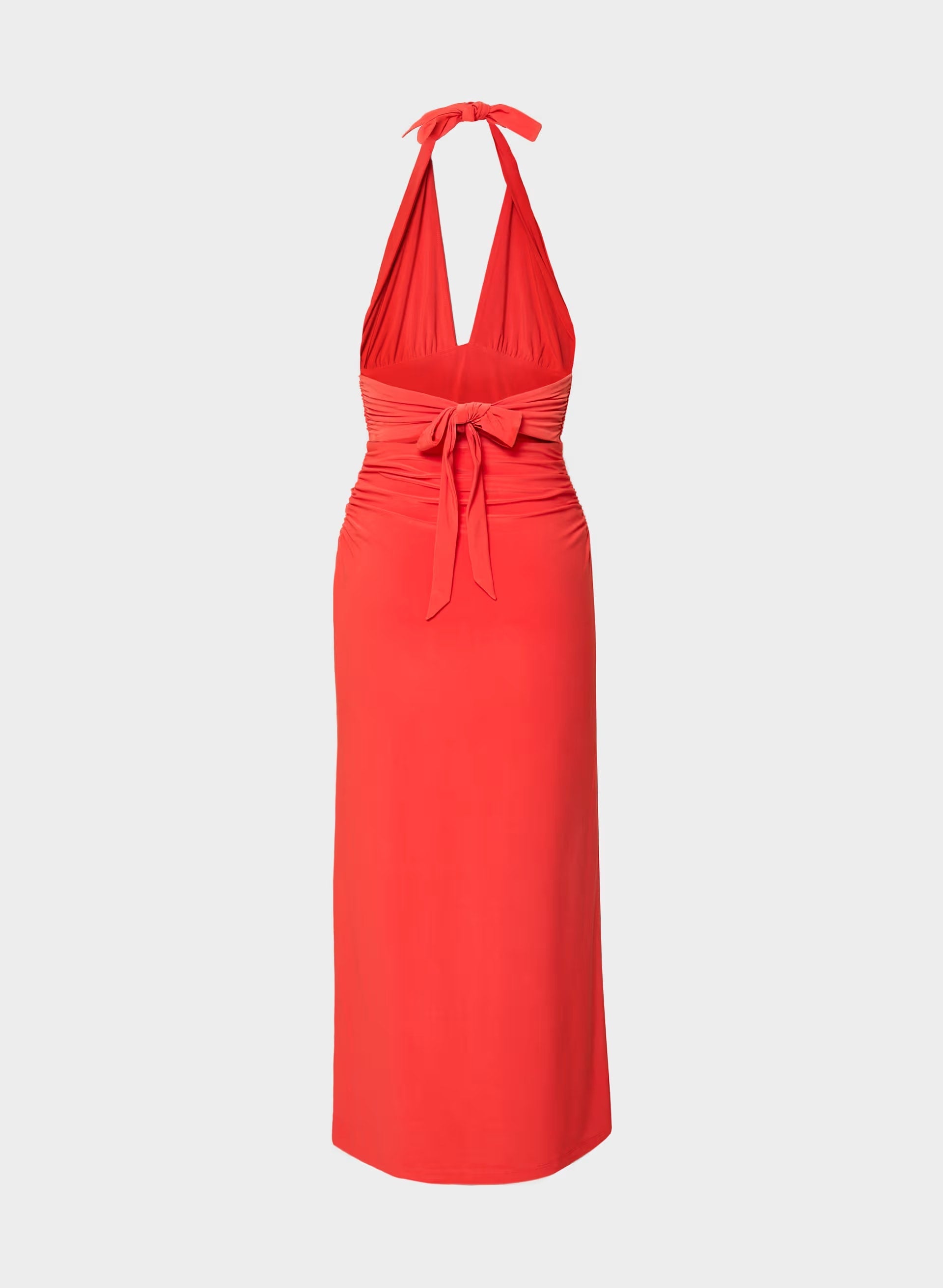 Smooth Matter™ Jazzroom Halter Dress - CHERRYBOMB RED