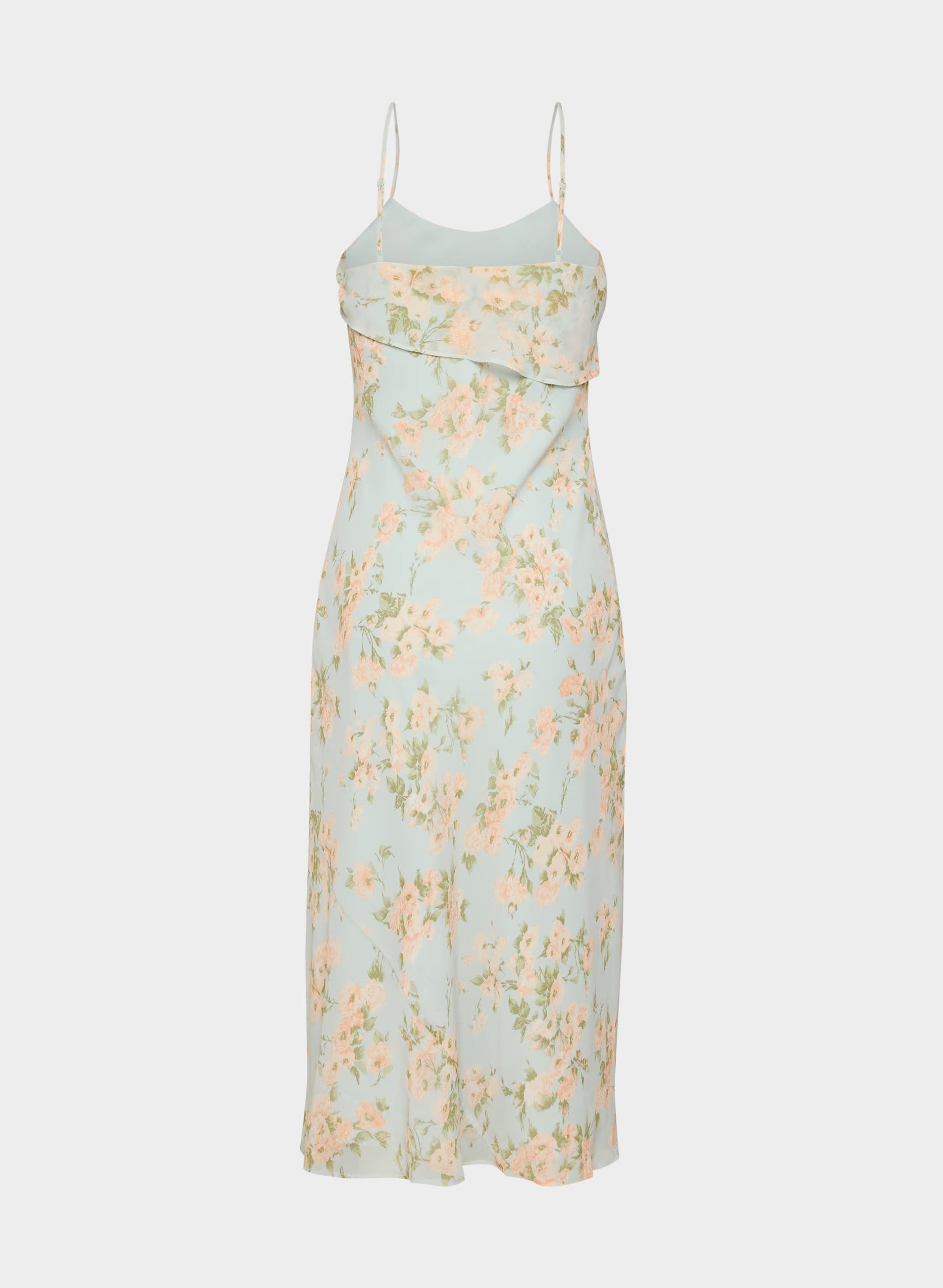 Cannelle Dress - AGAVE GREEN/SOFT PEACH