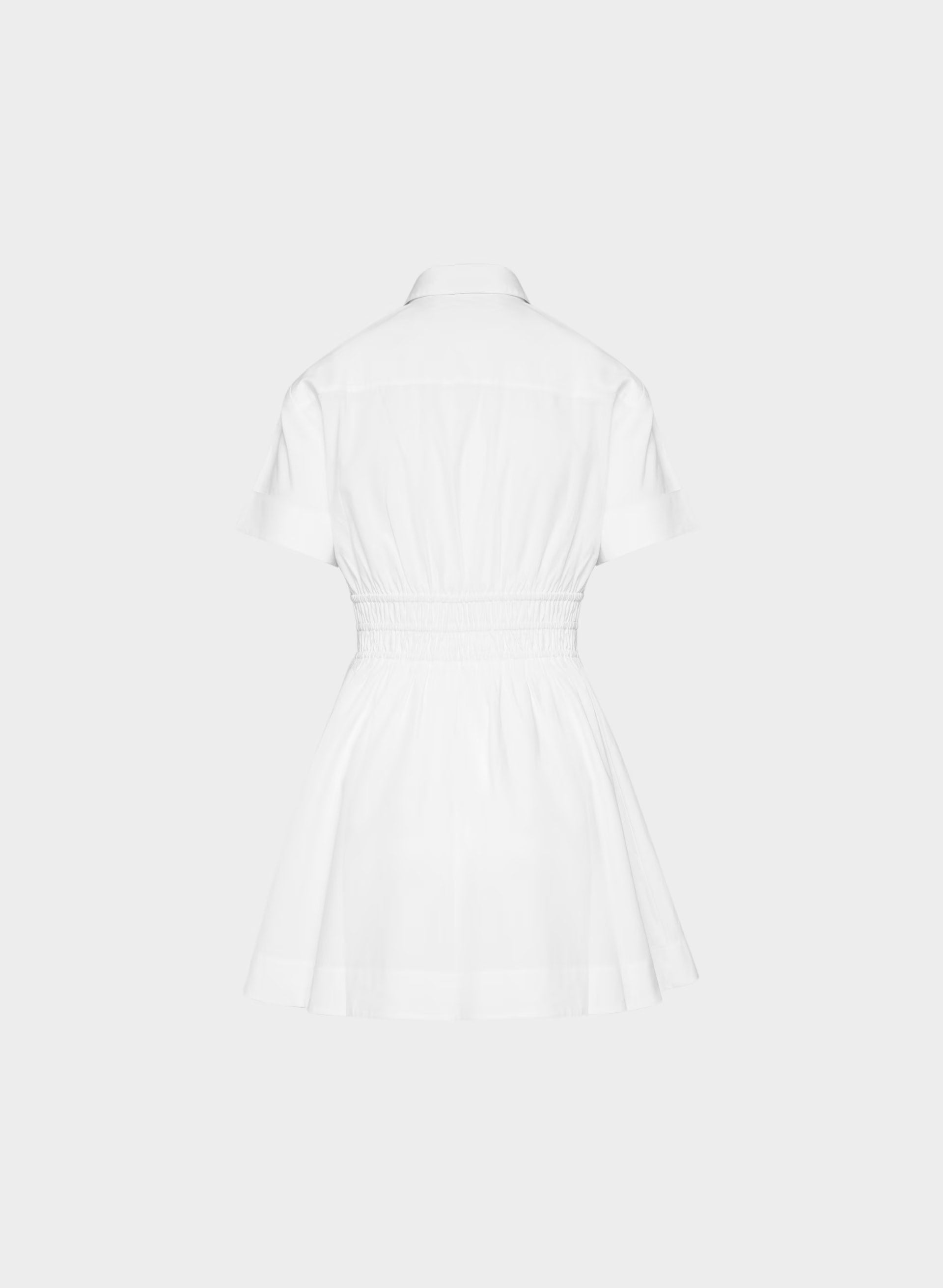 Term Poplin Dress - BRIGHT WHITE