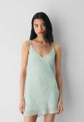 Priscilla Dress - AGAVE GREEN