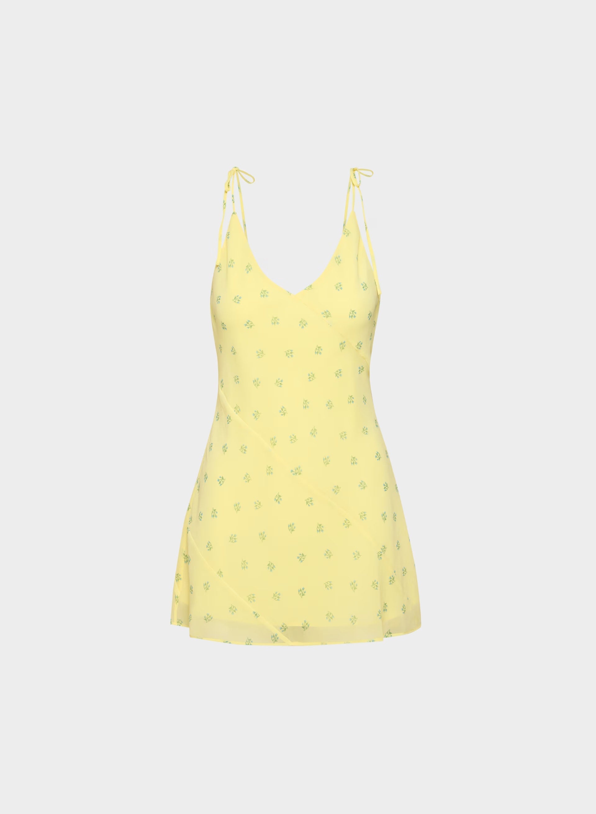 Priscilla Dress - LEMONADE/BLUE
