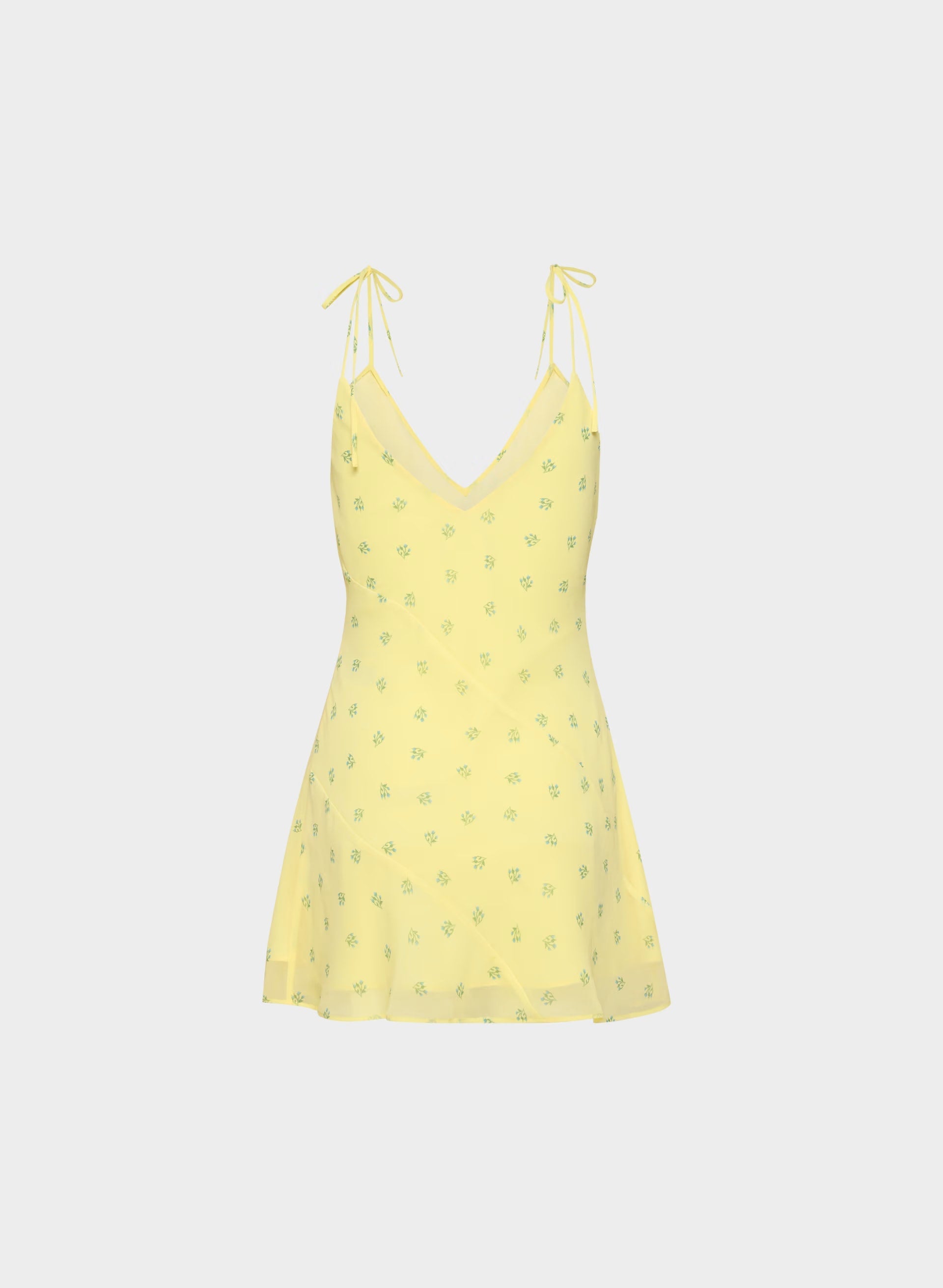 Priscilla Dress - LEMONADE/BLUE