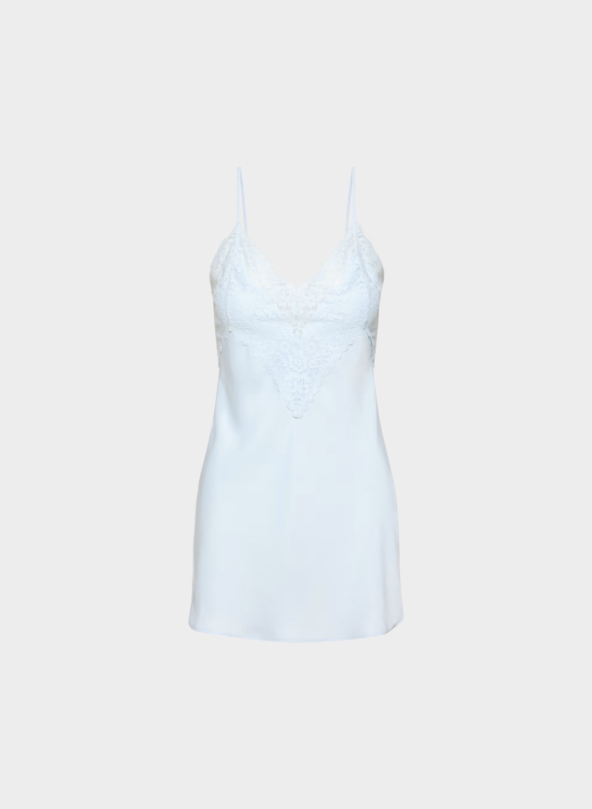 Curfew Satin Dress - MIDDAY BLUE