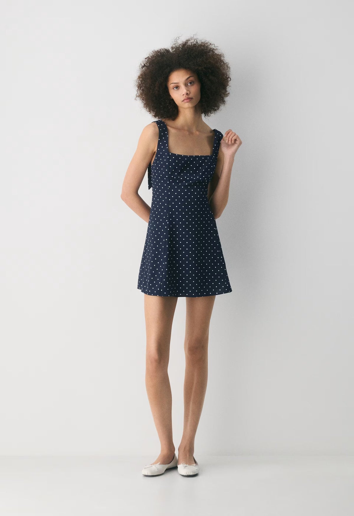 Dollop Dress - ADMIRAL/WHITE