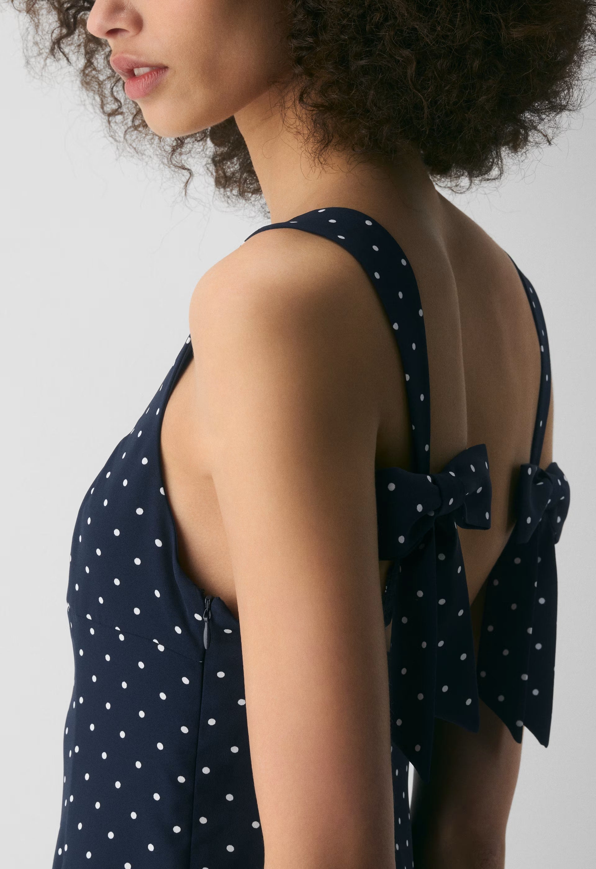 Dollop Dress - ADMIRAL/WHITE