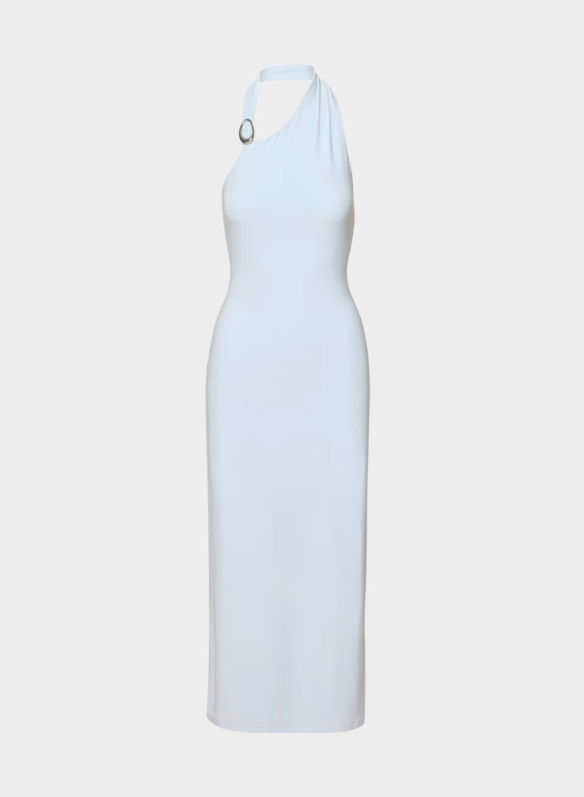 Smooth Matter™ Shadowplay Halter Dress - MIDDAY BLUE / SILVER