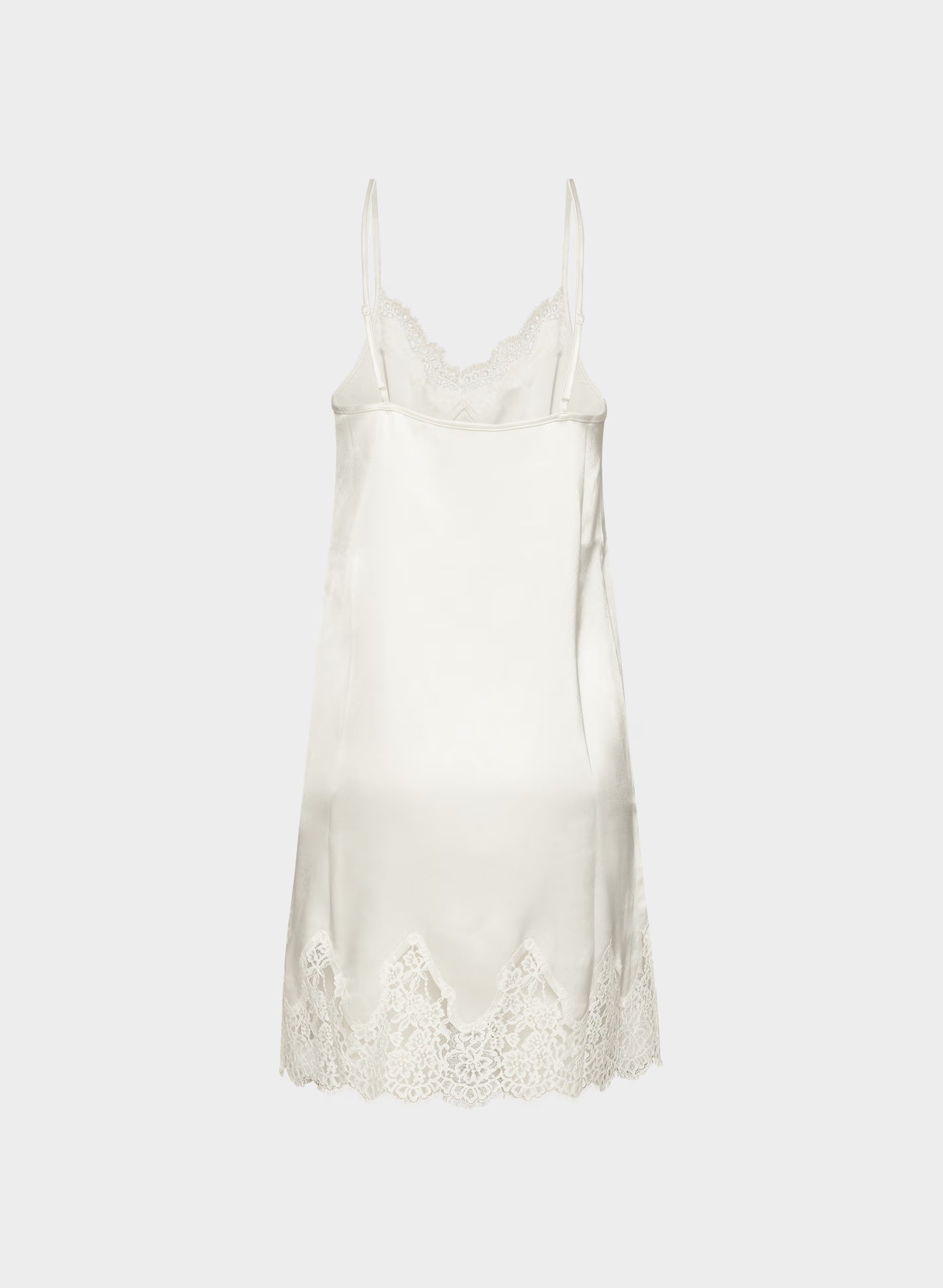 Prelude Satin Dress - LT BIRCH/ LT BIRCH