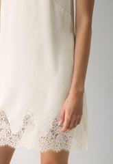 Prelude Satin Dress - LT BIRCH/ LT BIRCH