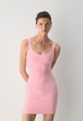 Antigua Dress - MILKSHAKE PINK