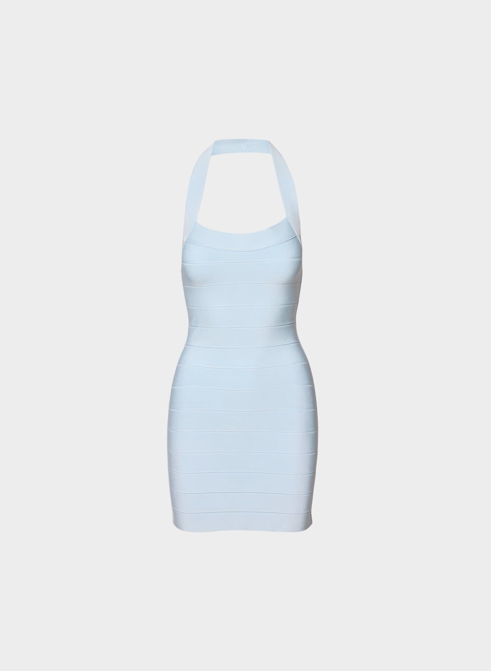 Calypso Halter Dress - MIDDAY BLUE