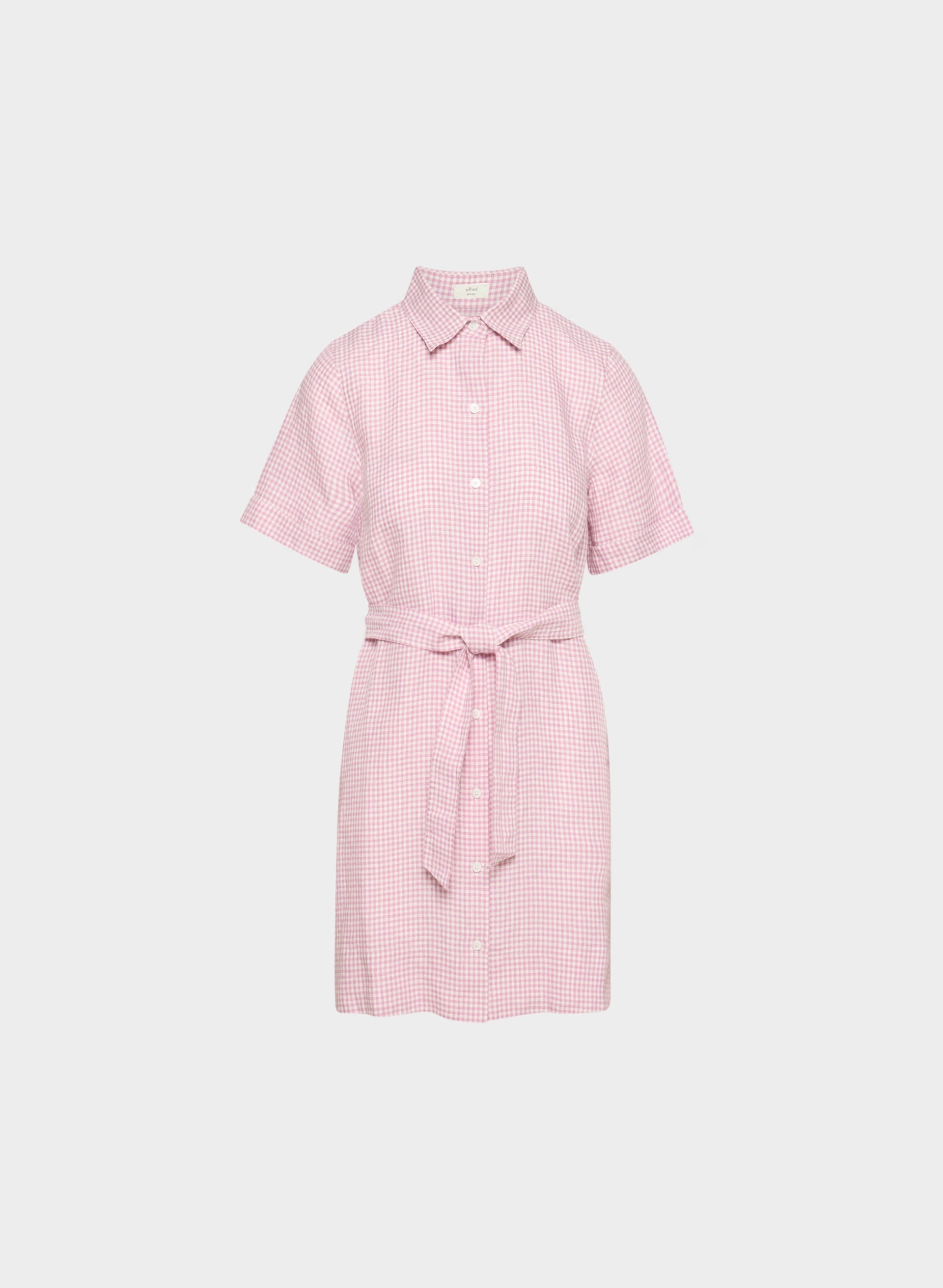 Eleta Linen Mini Dress - SRPN CK LT BR/SWT P PL