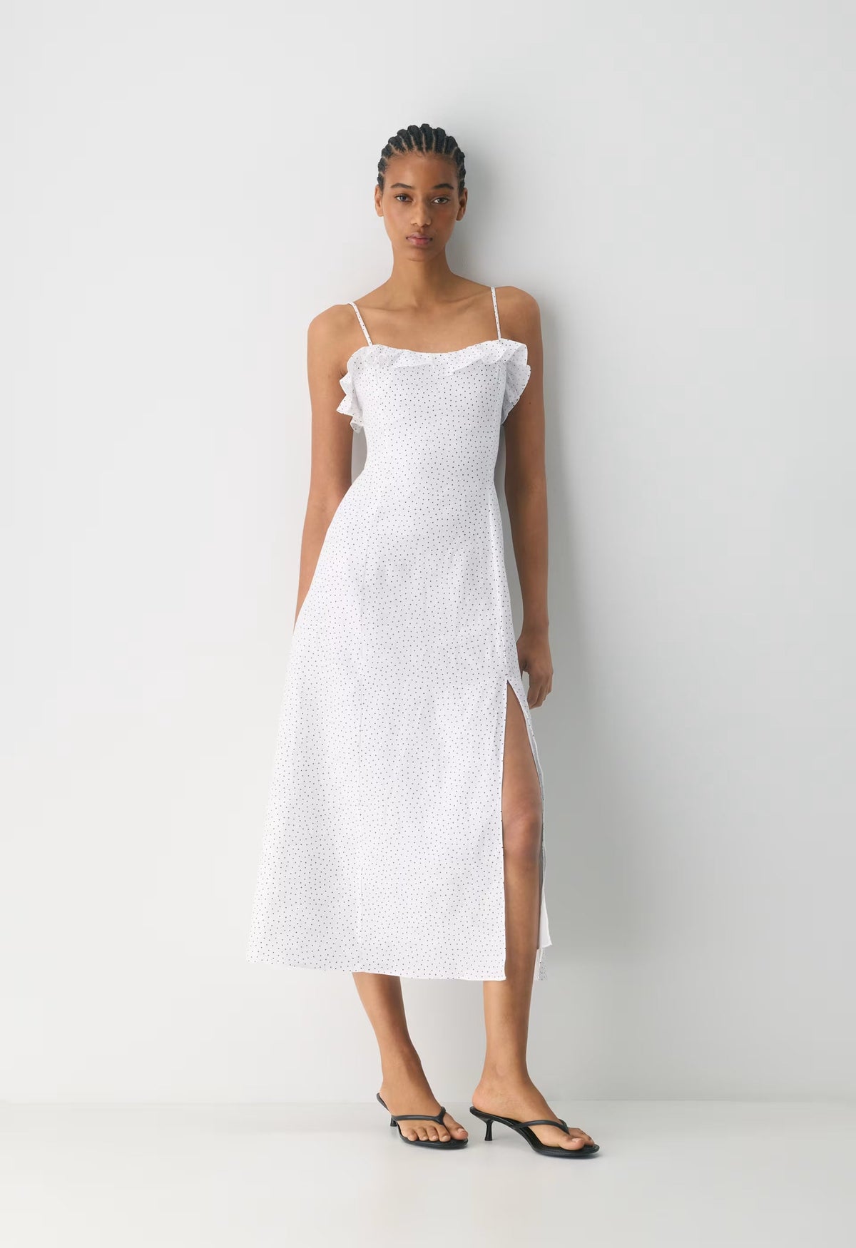 Glade Linen Dress - WHITE/ ADMIRAL