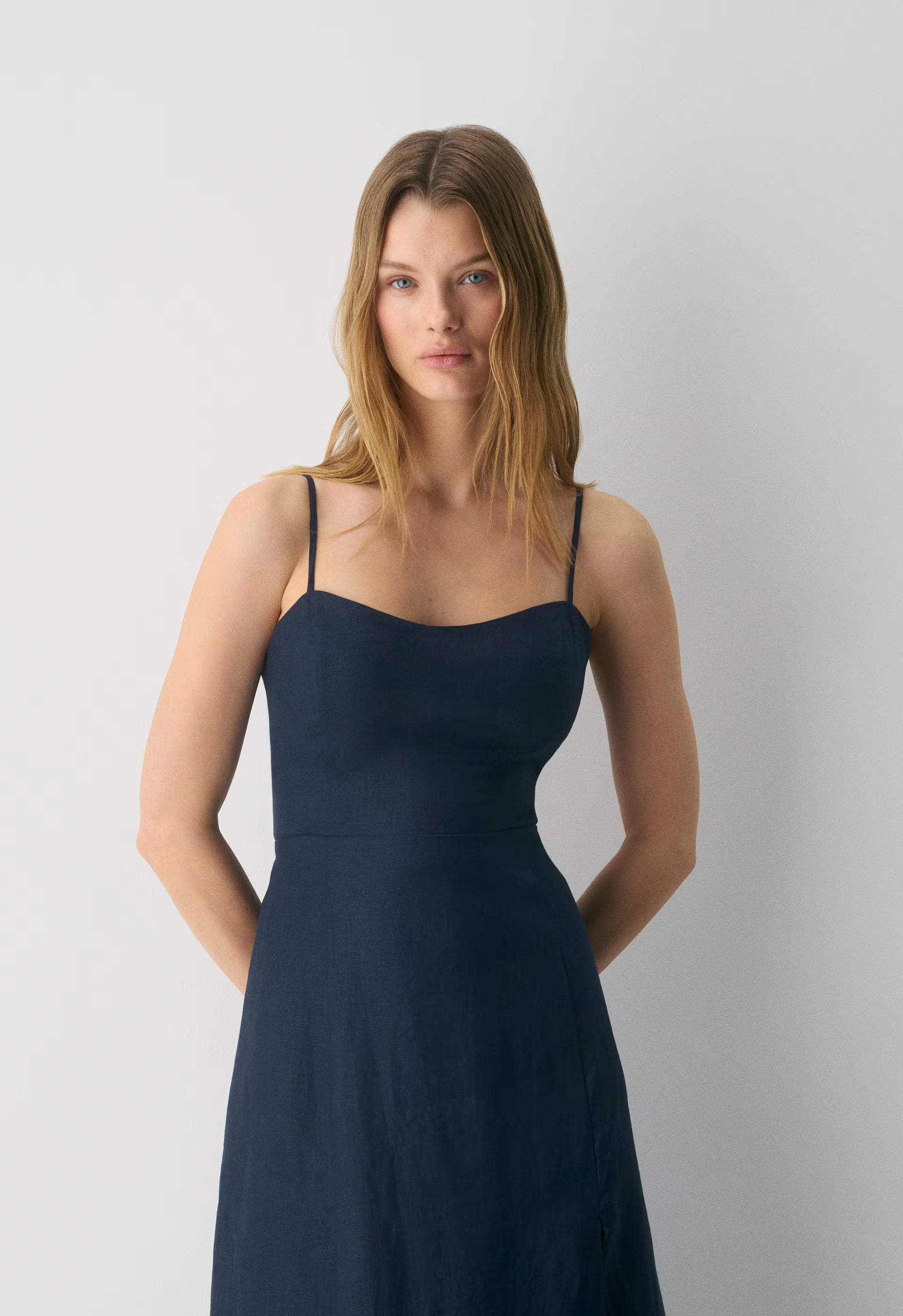 Barrafina Linen Dress - ADMIRAL