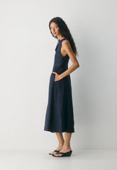Countess Linen Dress - ADMIRAL