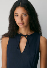 Countess Linen Dress - ADMIRAL