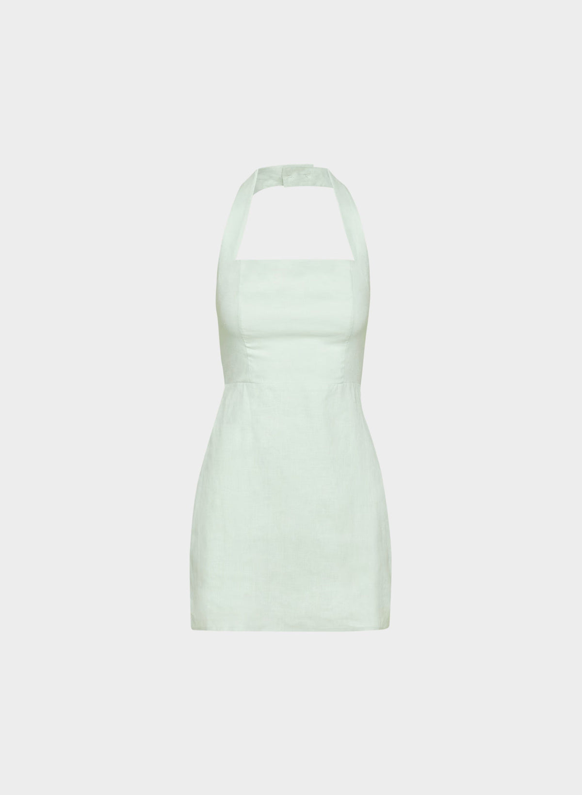 Whisper Linen Dress - AGAVE GREEN