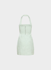 Whisper Linen Dress - AGAVE GREEN