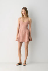 Technique Linen Mini Dress - SRN CK MTPS TP/MNR TCT